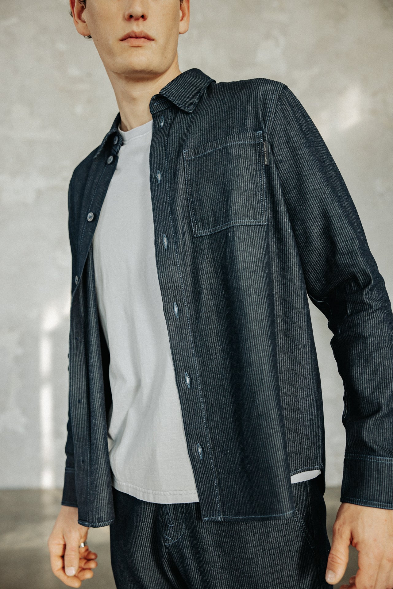 

Straight fit shirt Men Paolo Denim barack | Freeman T. Porter