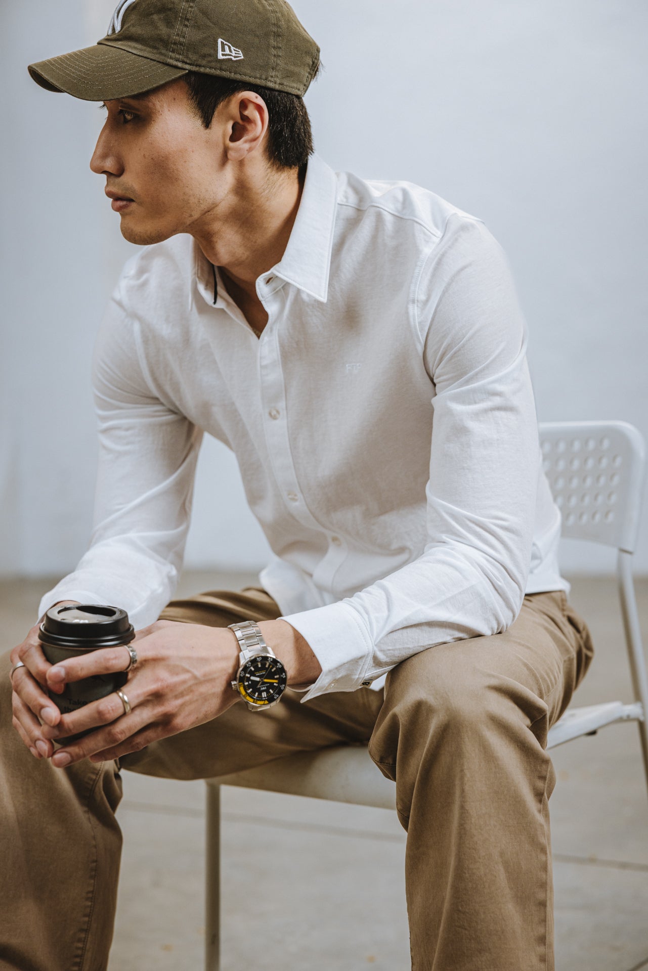   
            

Chemise ajustée Homme Yoris Maille bright white | Freeman T. Porter
          