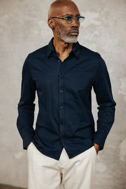 

Slim fit shirt Men Yoris Maille sky captain | Freeman T. Porter