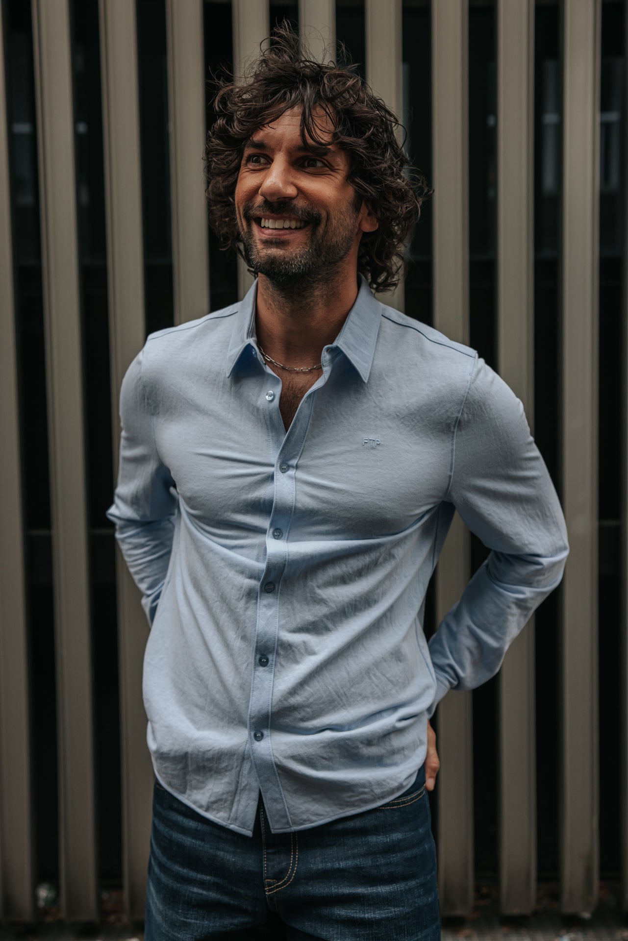   
            

Slim fit overhemd Heren Yoris Maille heather | Freeman T. Porter
          