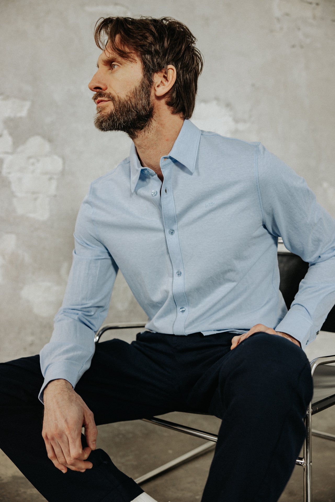 

Fitted shirt Men Yoris Maille heather | Freeman T. Porter