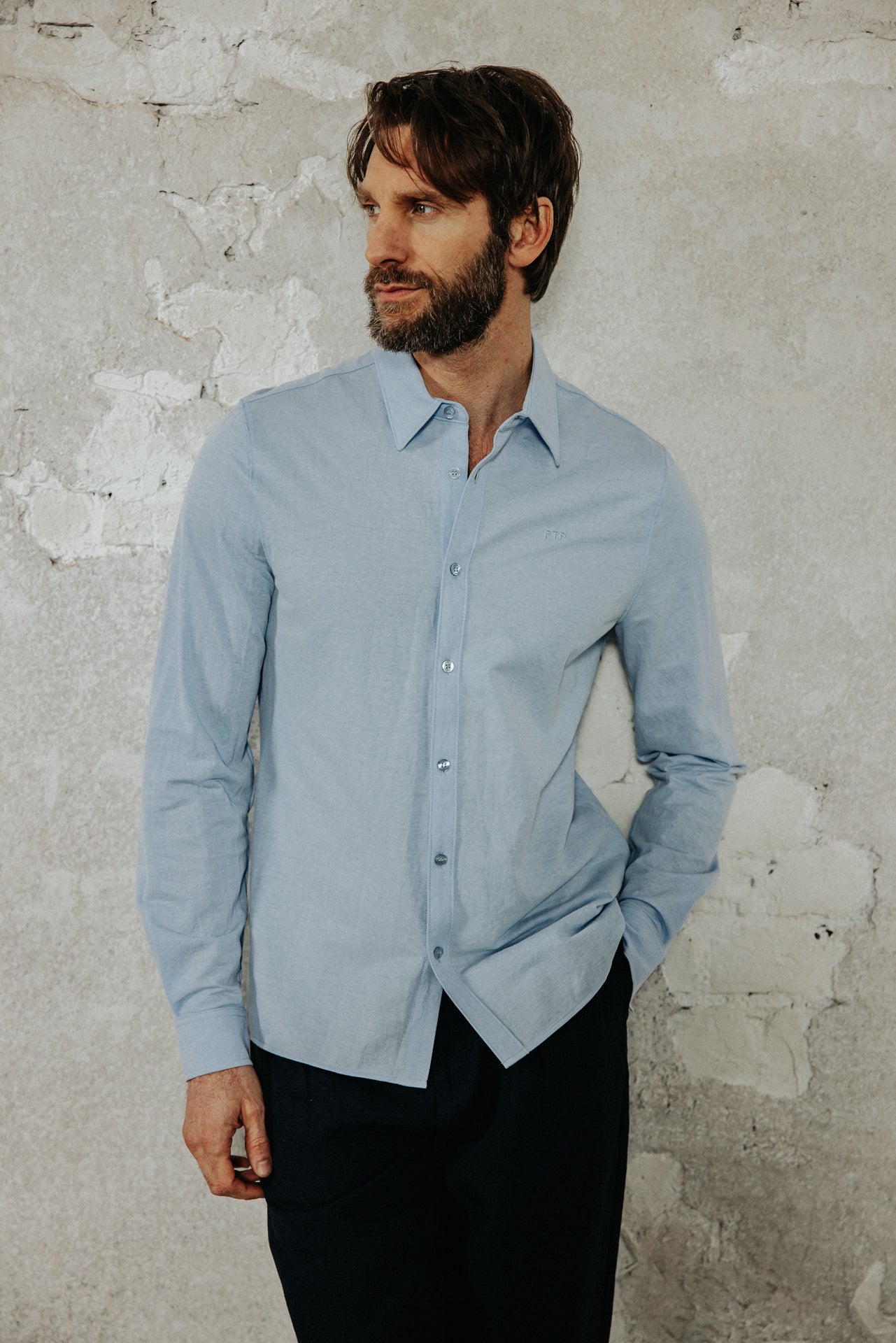 

Fitted shirt Men Yoris Maille heather | Freeman T. Porter
