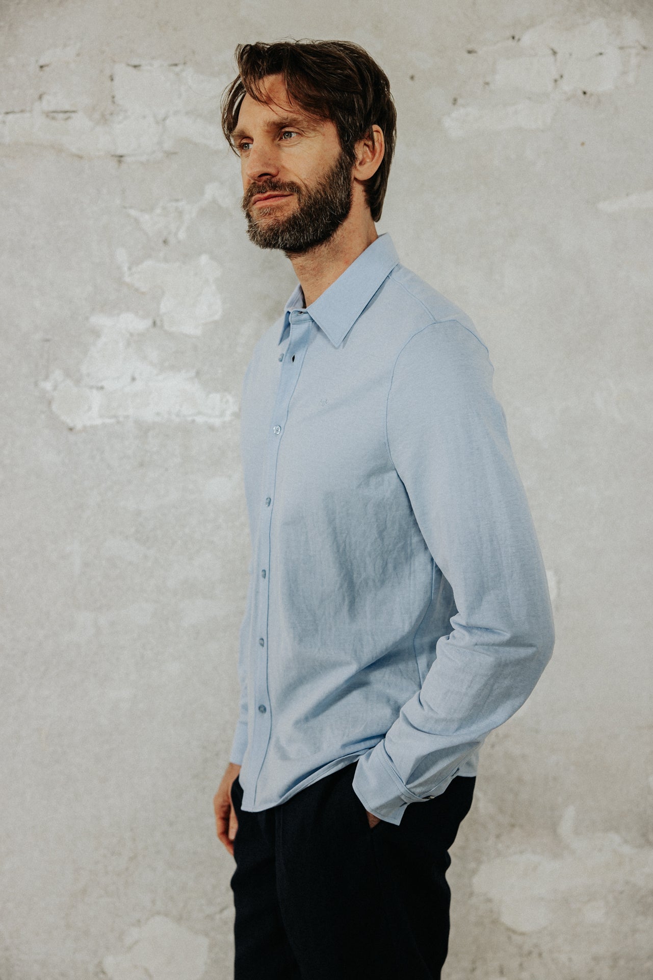 

Fitted shirt Men Yoris Maille heather | Freeman T. Porter