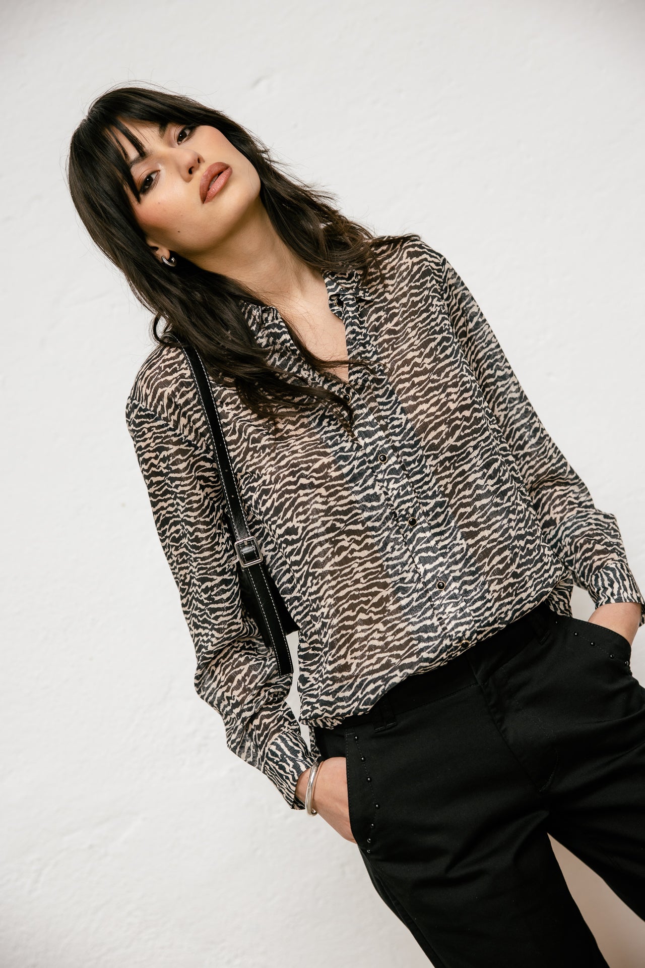 

Loose and flowy shirt Women Chickya Desert Wave original | Freeman T. Porter