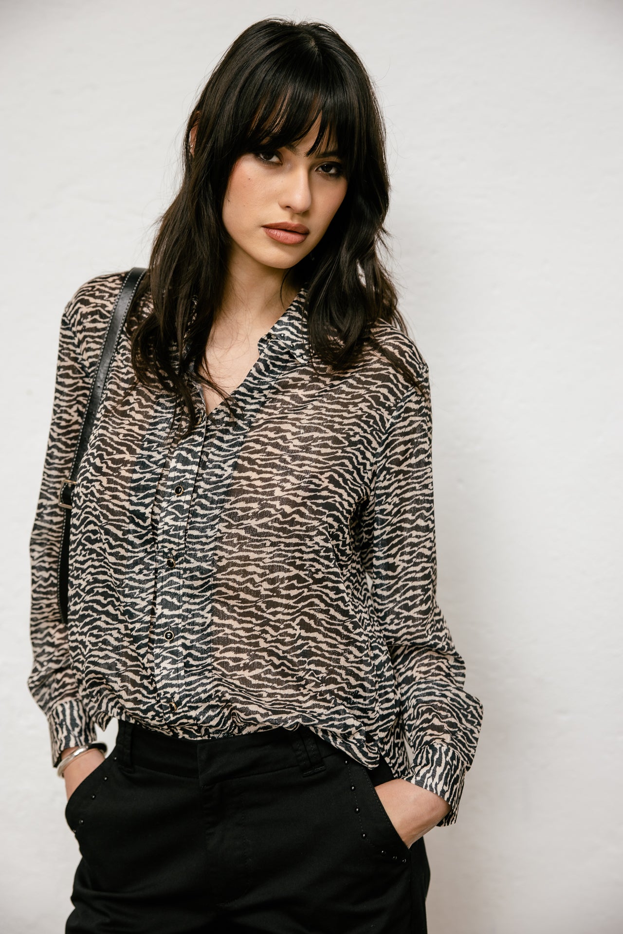 

Loose and flowy shirt Women Chickya Desert Wave original | Freeman T. Porter