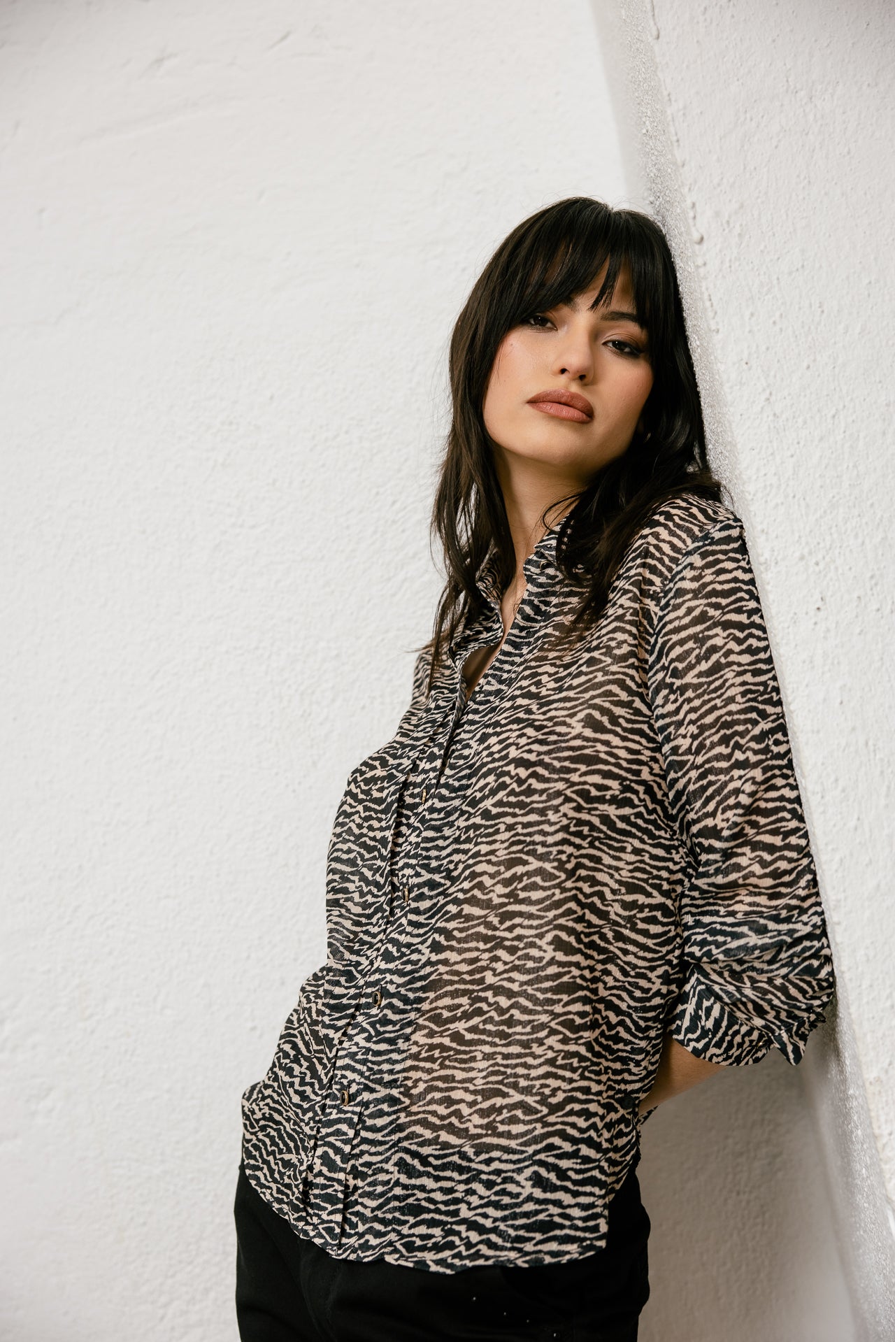 

Loose and flowy shirt Women Chickya Desert Wave original | Freeman T. Porter