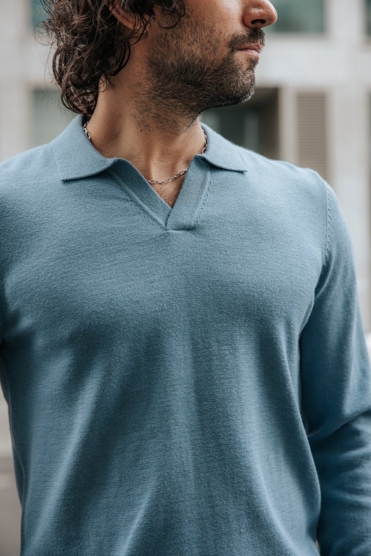 
              

Langarm-Polo Herren Jorge Hend windward blue | Freeman T. Porter
            