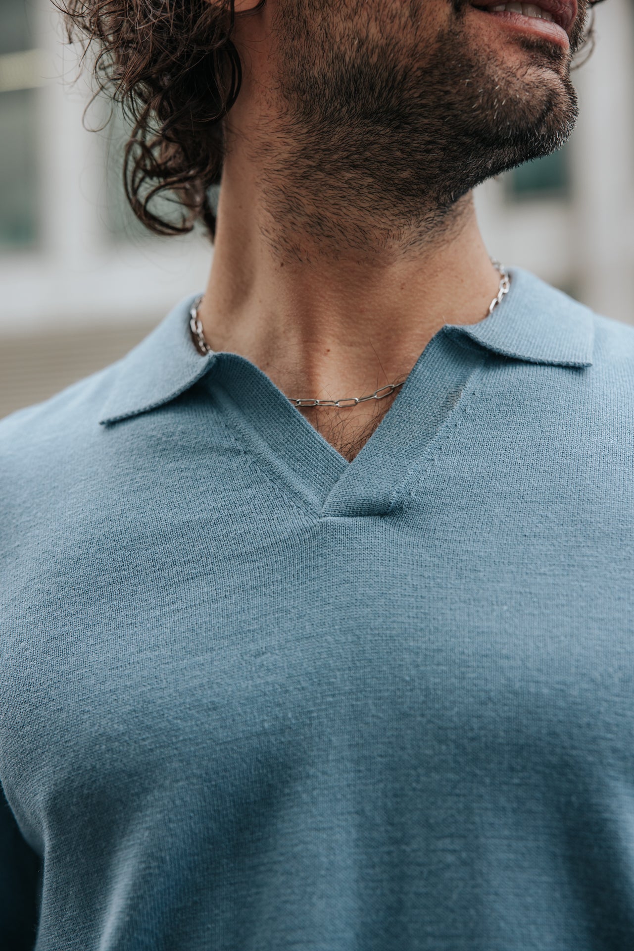 

Langarm-Polo Herren Jorge Hend windward blue | Freeman T. Porter