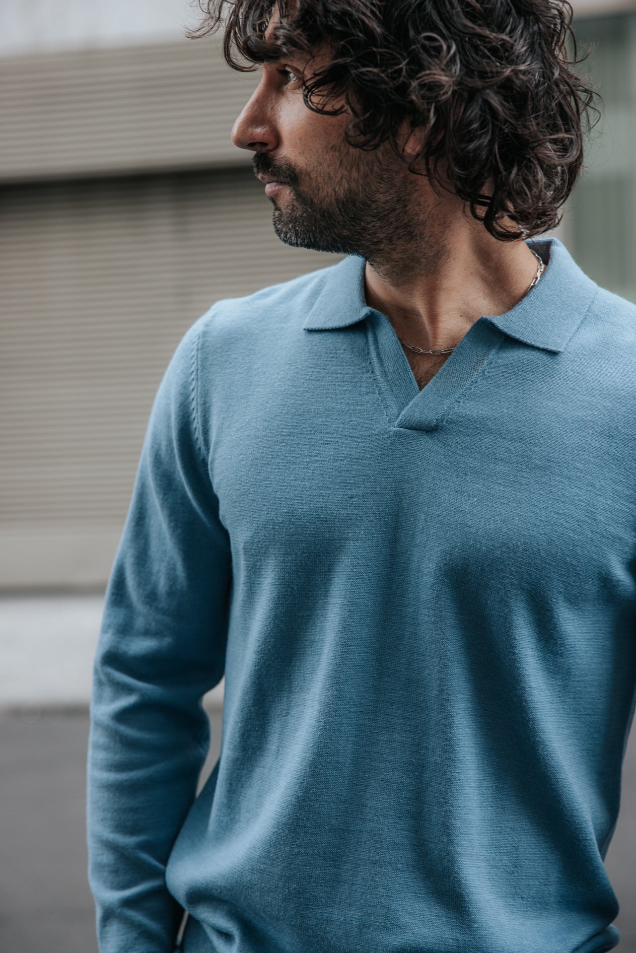 

Langarm-Polo Herren Jorge Hend windward blue | Freeman T. Porter