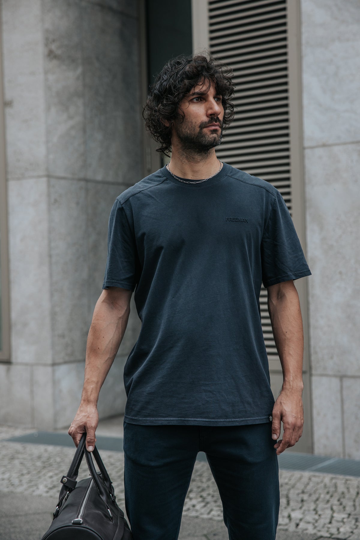 
              

T-Shirts manches courtes Homme Carlyle River moonless night | Freeman T. Porter
            