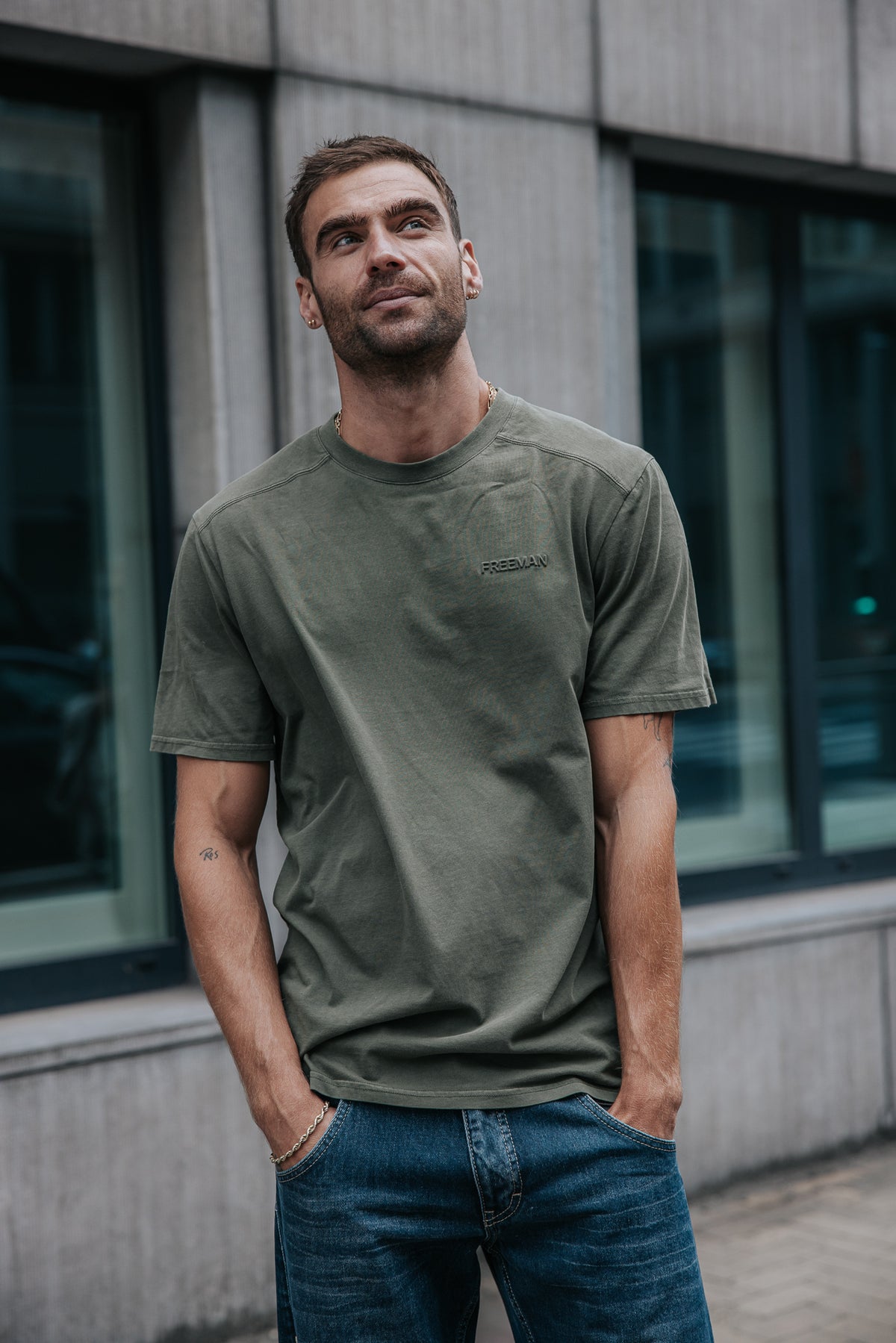   
            

Kurzarm-T-Shirts Herren Carlyle River deep lichen green | Freeman T. Porter
          