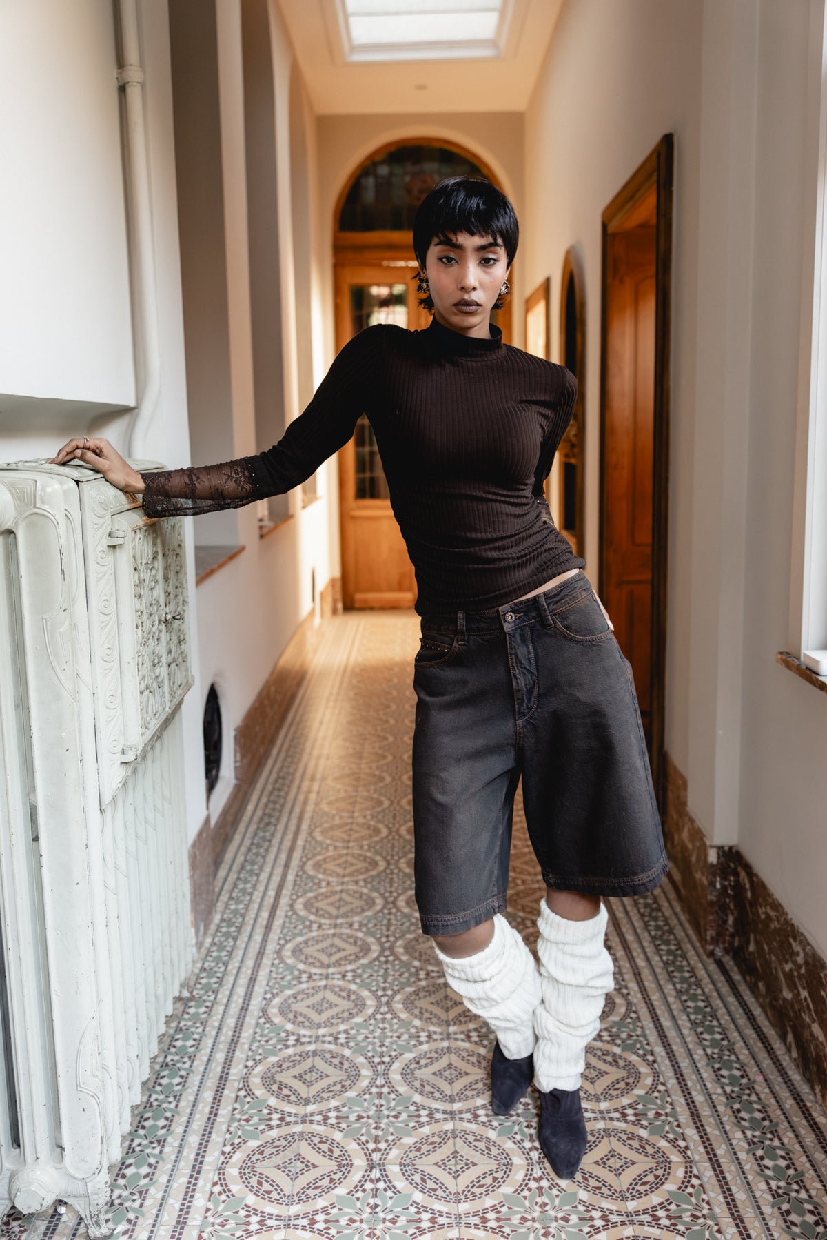 

Spitzenoberteil Damen Tirsa brown | Freeman T. Porter