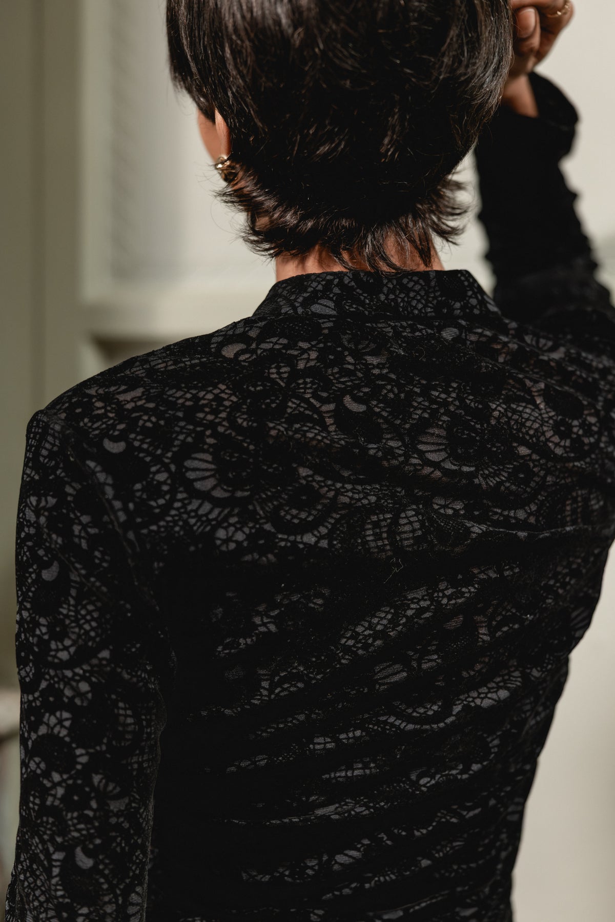 

Top en dentelle Femme Tomeo black | Freeman T. Porter