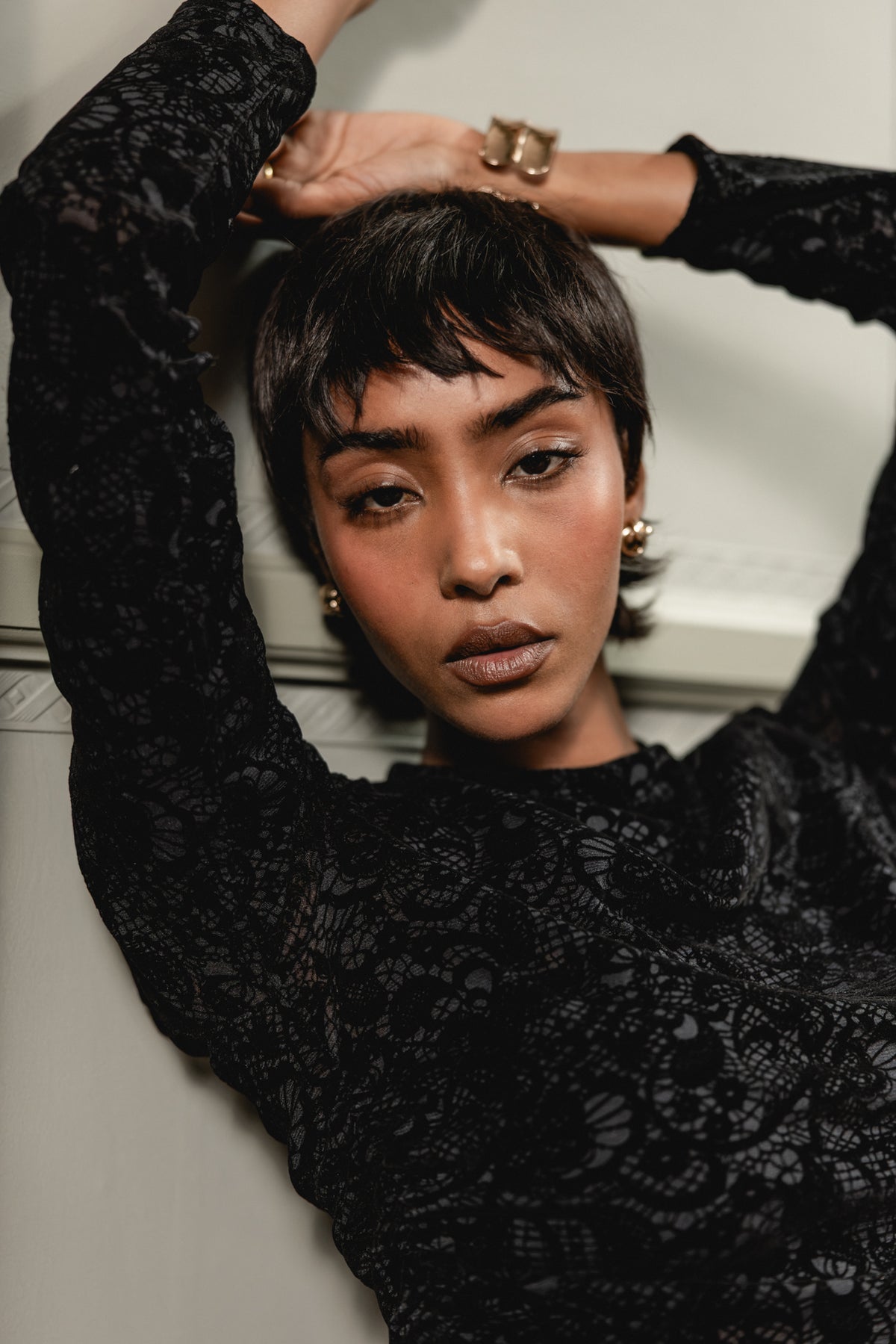 

Top en dentelle Femme Tomeo black | Freeman T. Porter
