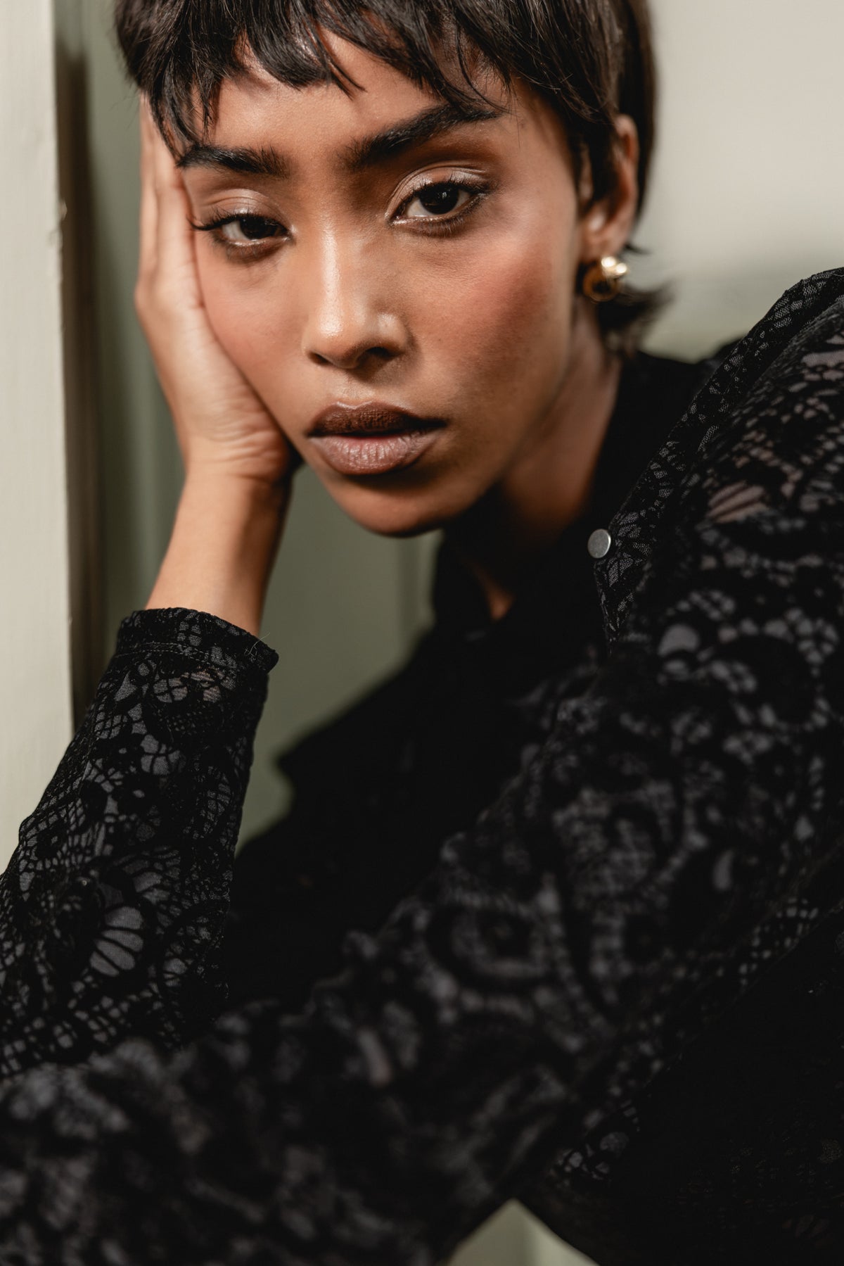 

Top en dentelle Femme Tomeo black | Freeman T. Porter
