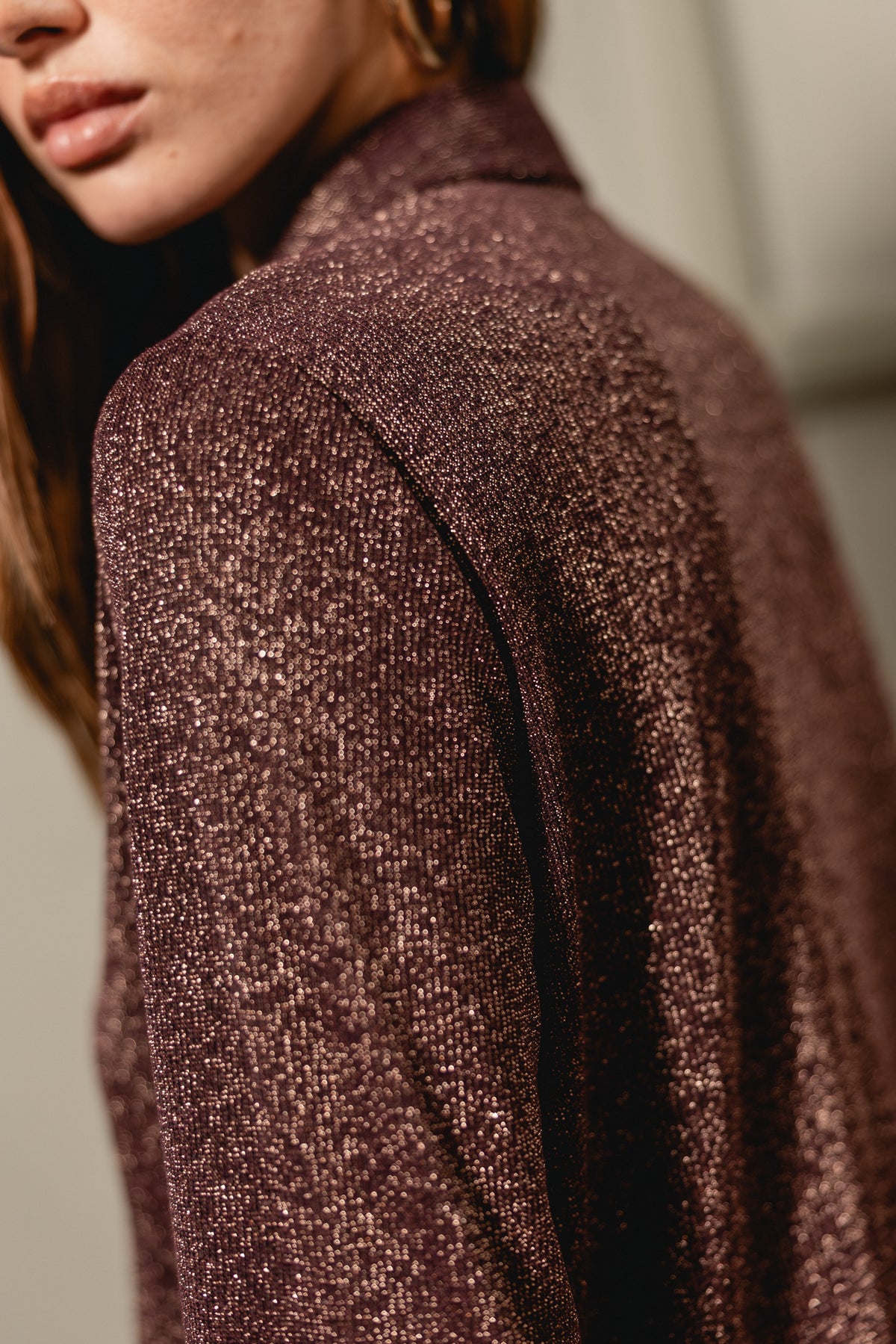 

Top mit Lurex Damen Treel wine | Freeman T. Porter
