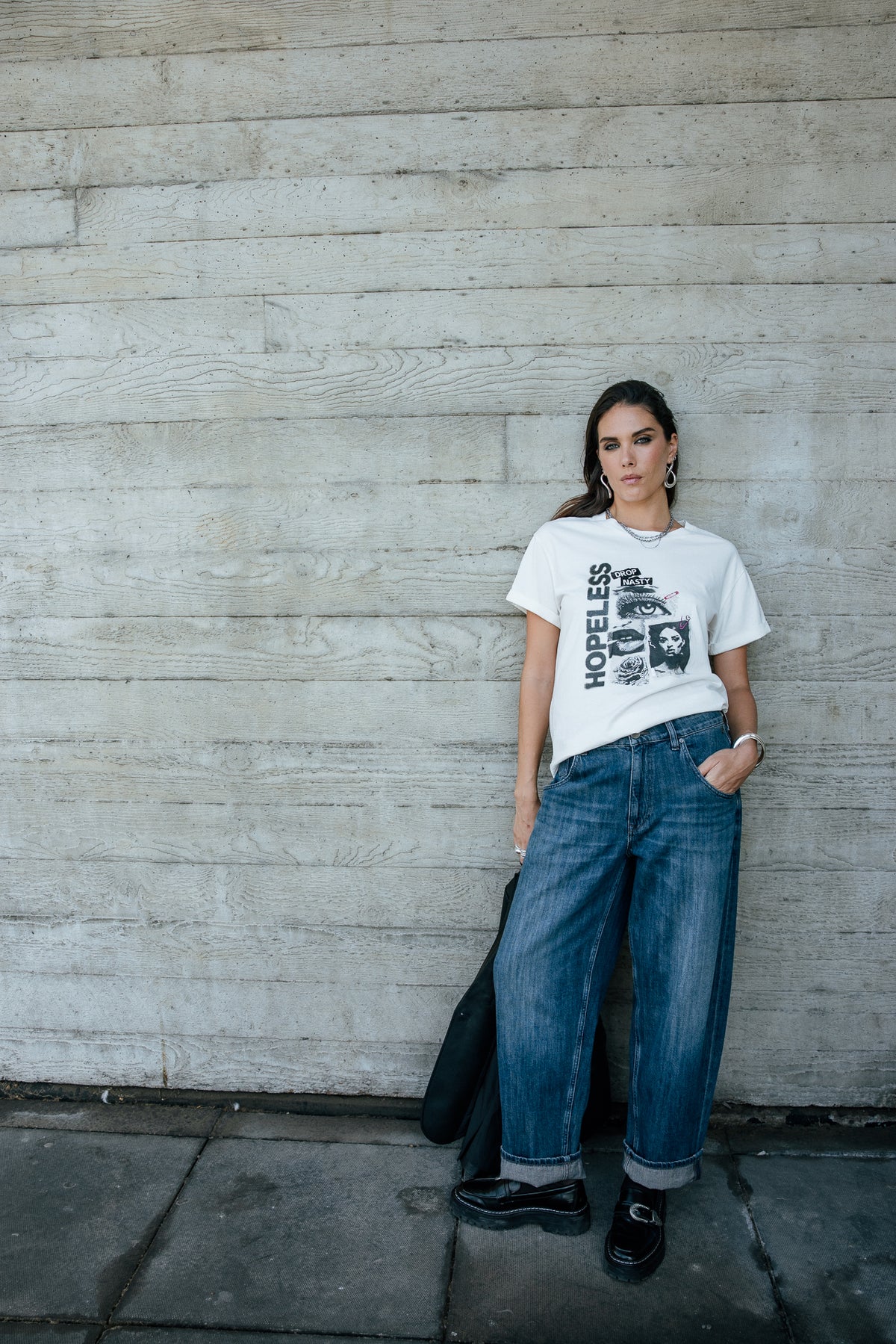

Bedrucktes T-Shirt Damen Toad Hopeless white | Freeman T. Porter