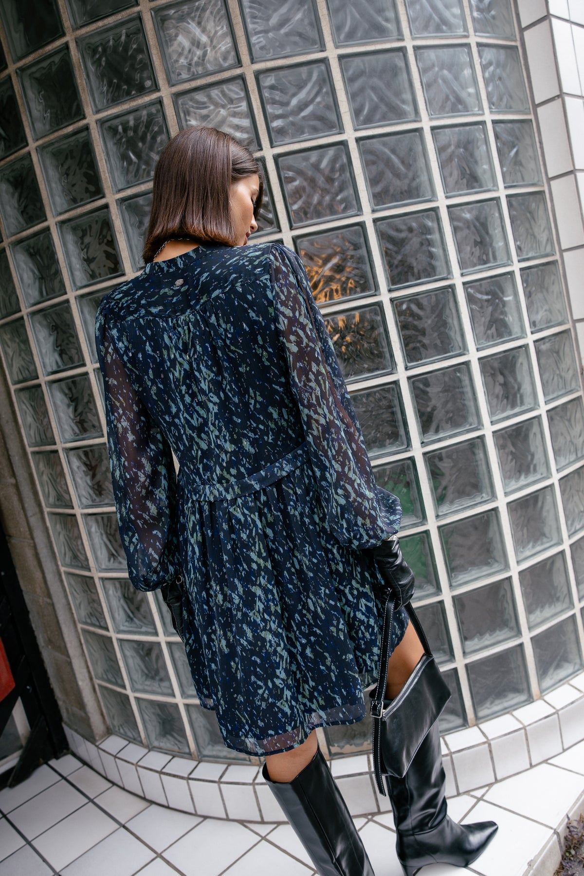 

Robe en voile  Femme Raves Abstract original | Freeman T. Porter