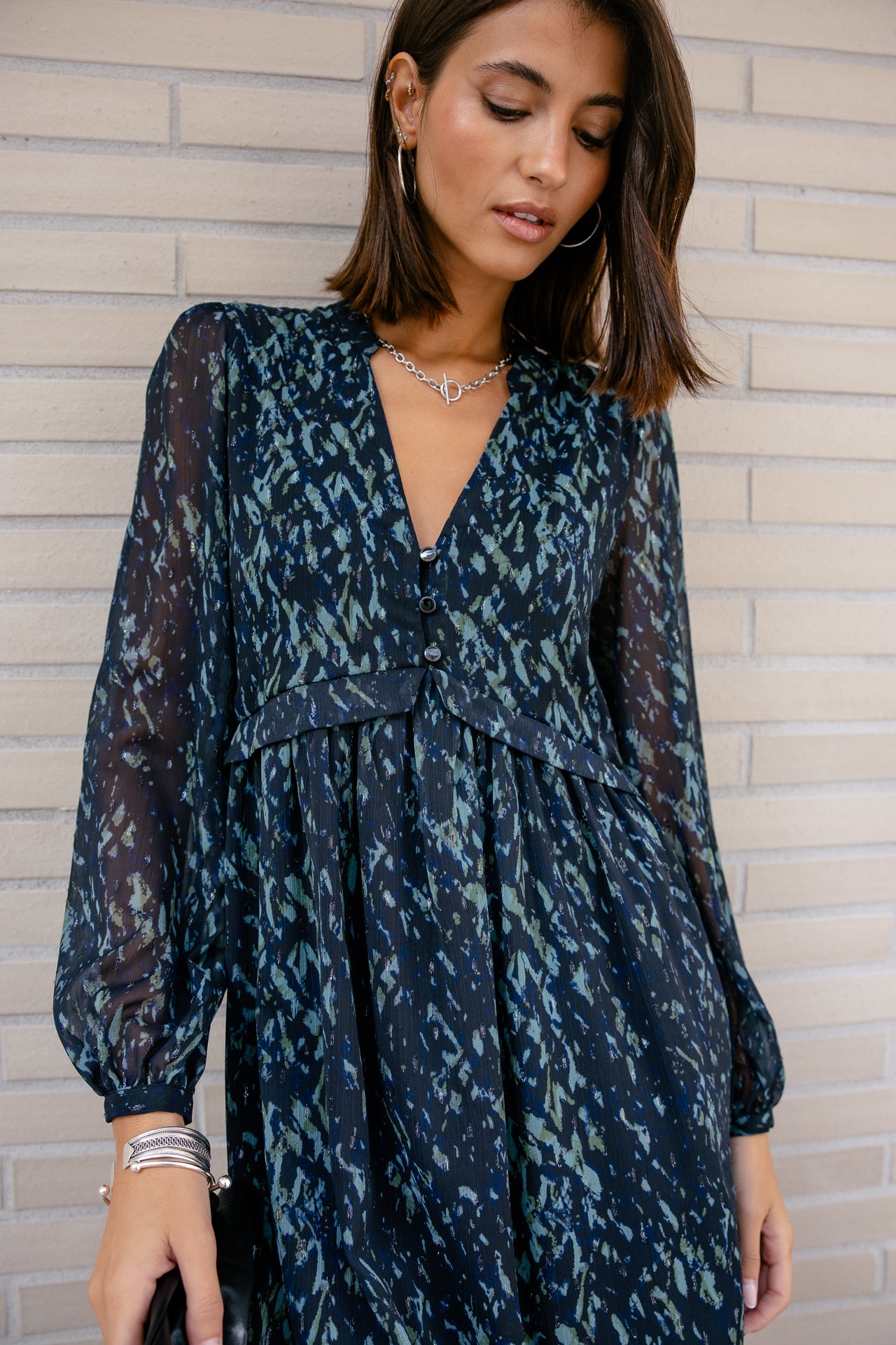 

Robe en voile  Femme Raves Abstract original | Freeman T. Porter