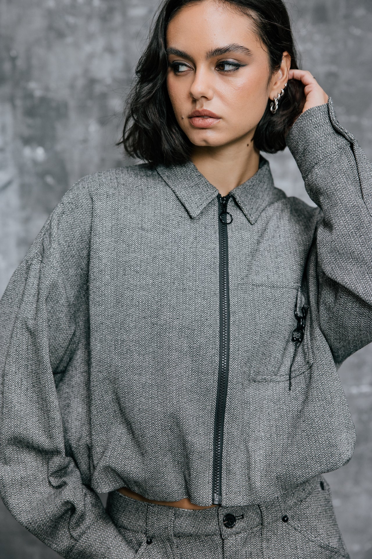   
            

Blouson-Hemd mit Reißverschluss Damen Chilly Dalton ultimate grey | Freeman T. Porter
          