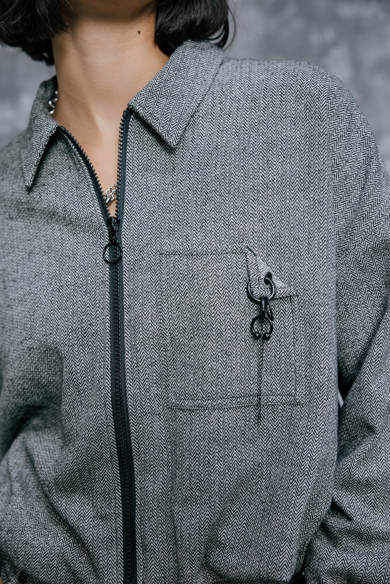 
              

Blouson-Hemd mit Reißverschluss Damen Chilly Dalton ultimate grey | Freeman T. Porter
            