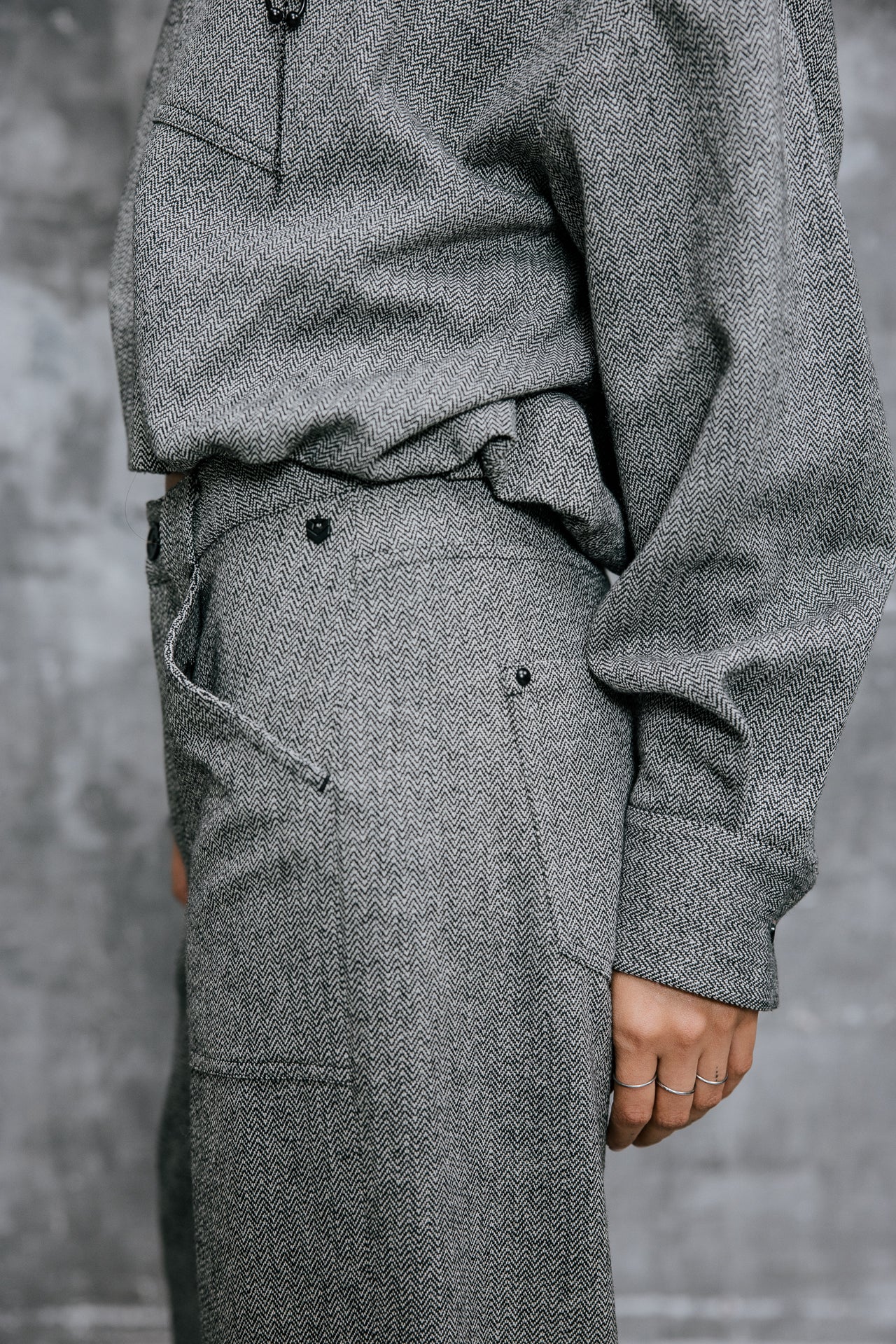 

Chemise zippée blousonnante Femme Chilly Dalton ultimate grey | Freeman T. Porter