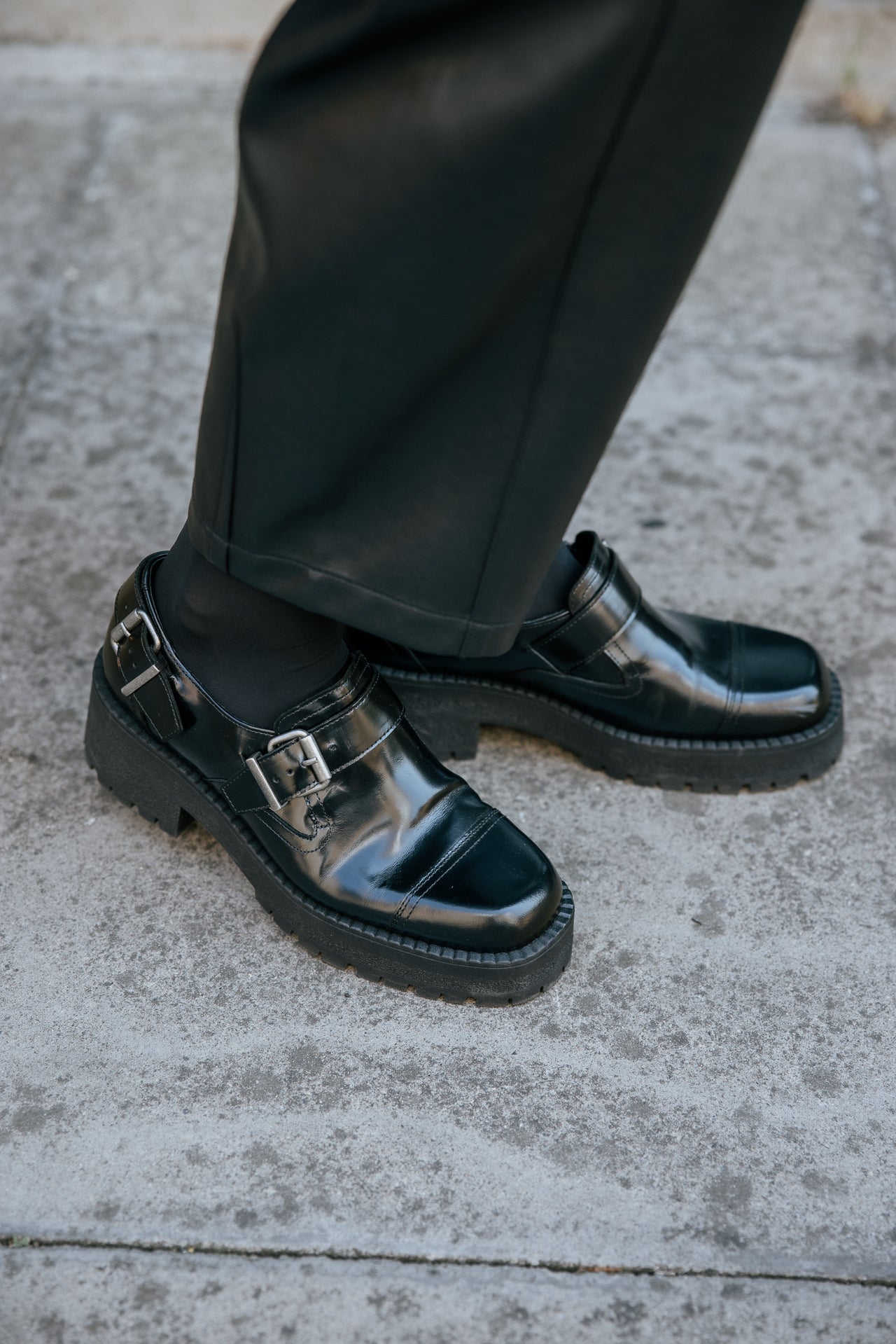

Mokassin mit dicker Sohle Damen Josiane black | Freeman T. Porter