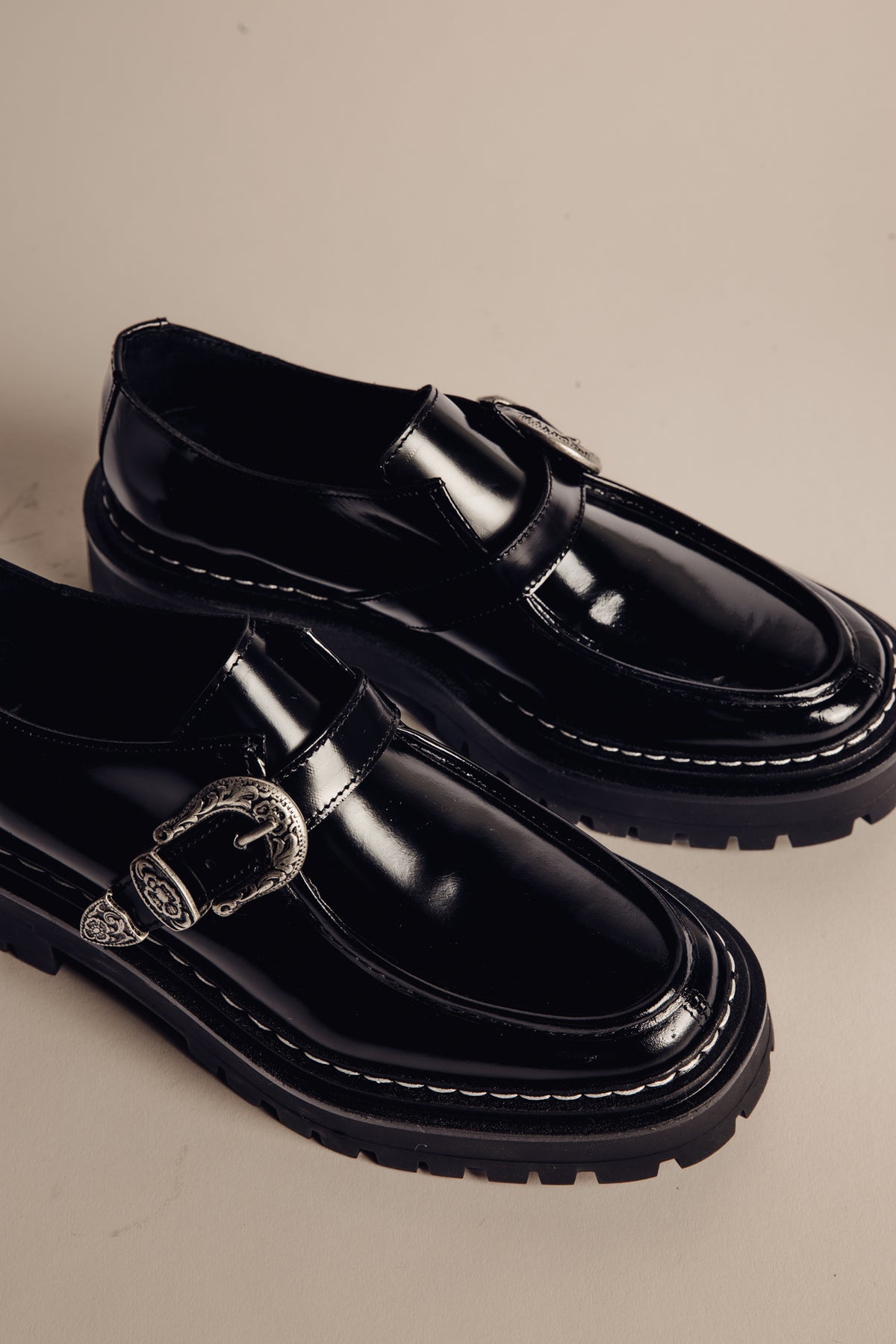 

Derby-Loafer Damen Josita black | Freeman T. Porter