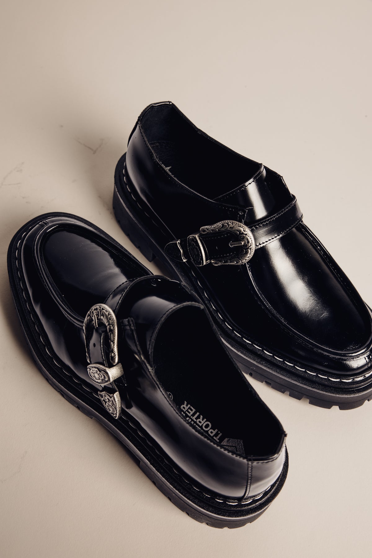 

Derby-Loafer Damen Josita black | Freeman T. Porter