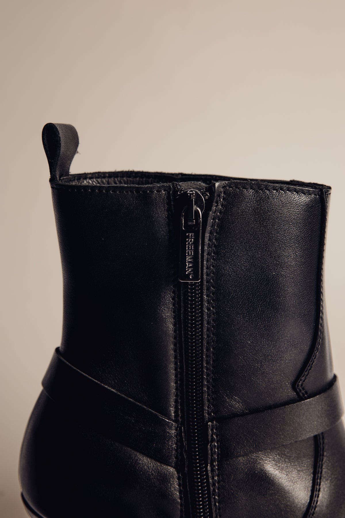 

Bottine à talon Femme Litzy Biker black | Freeman T. Porter