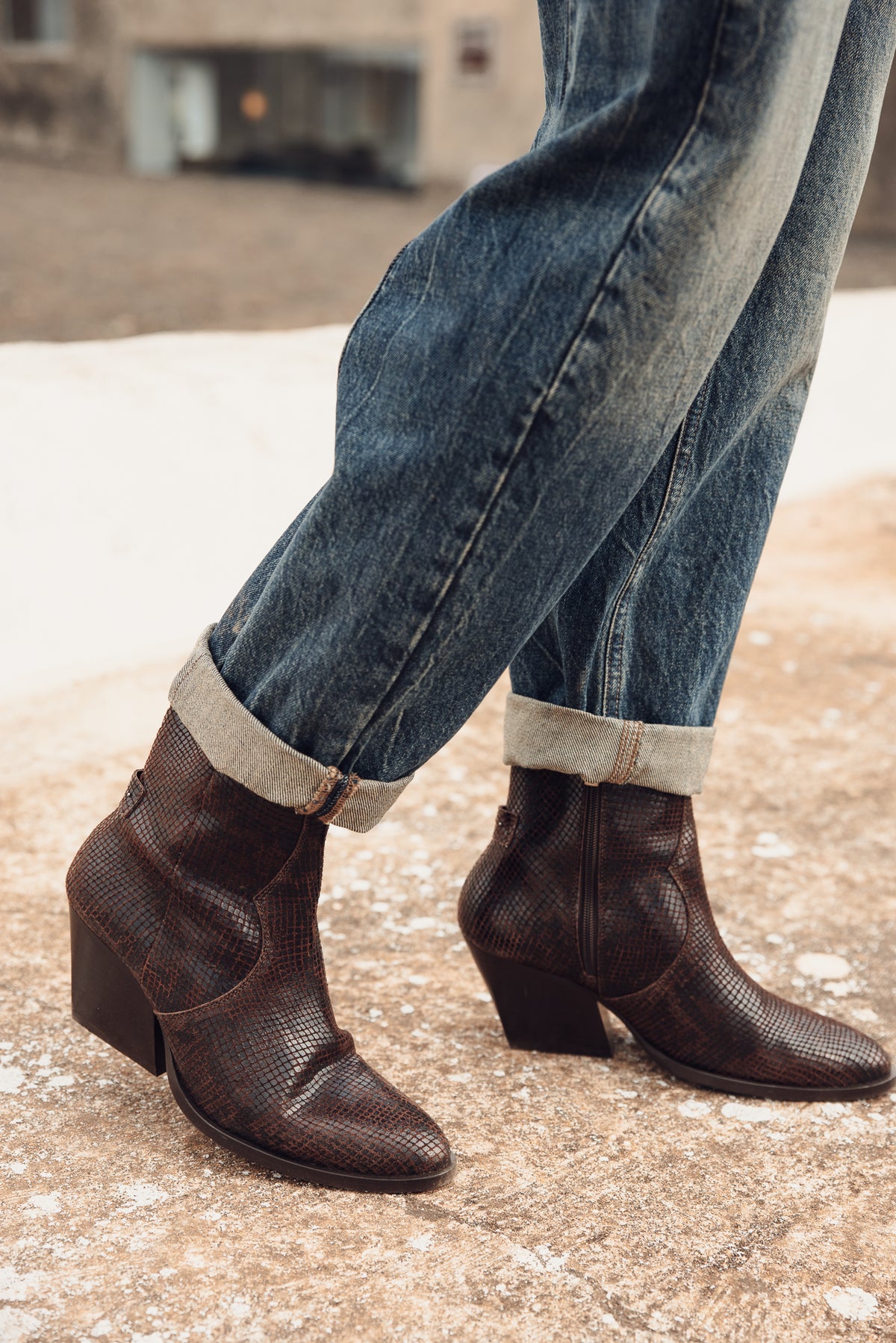   
            

Botins de pele Mulher Litzy Python python | Freeman T. Porter
          