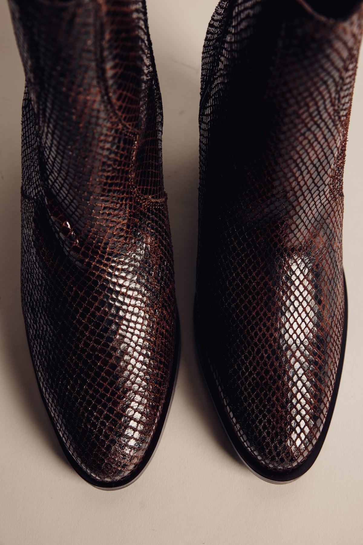 

Botins de pele Mulher Litzy Python python | Freeman T. Porter
