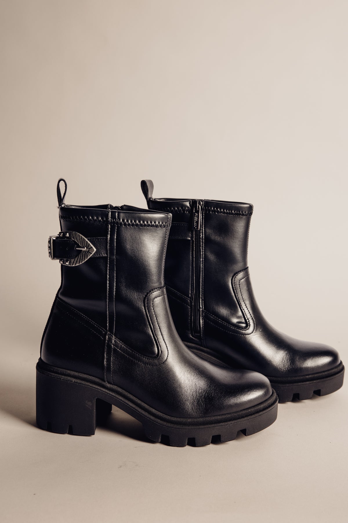 

Leren laarzen Dames Roilino black | Freeman T. Porter