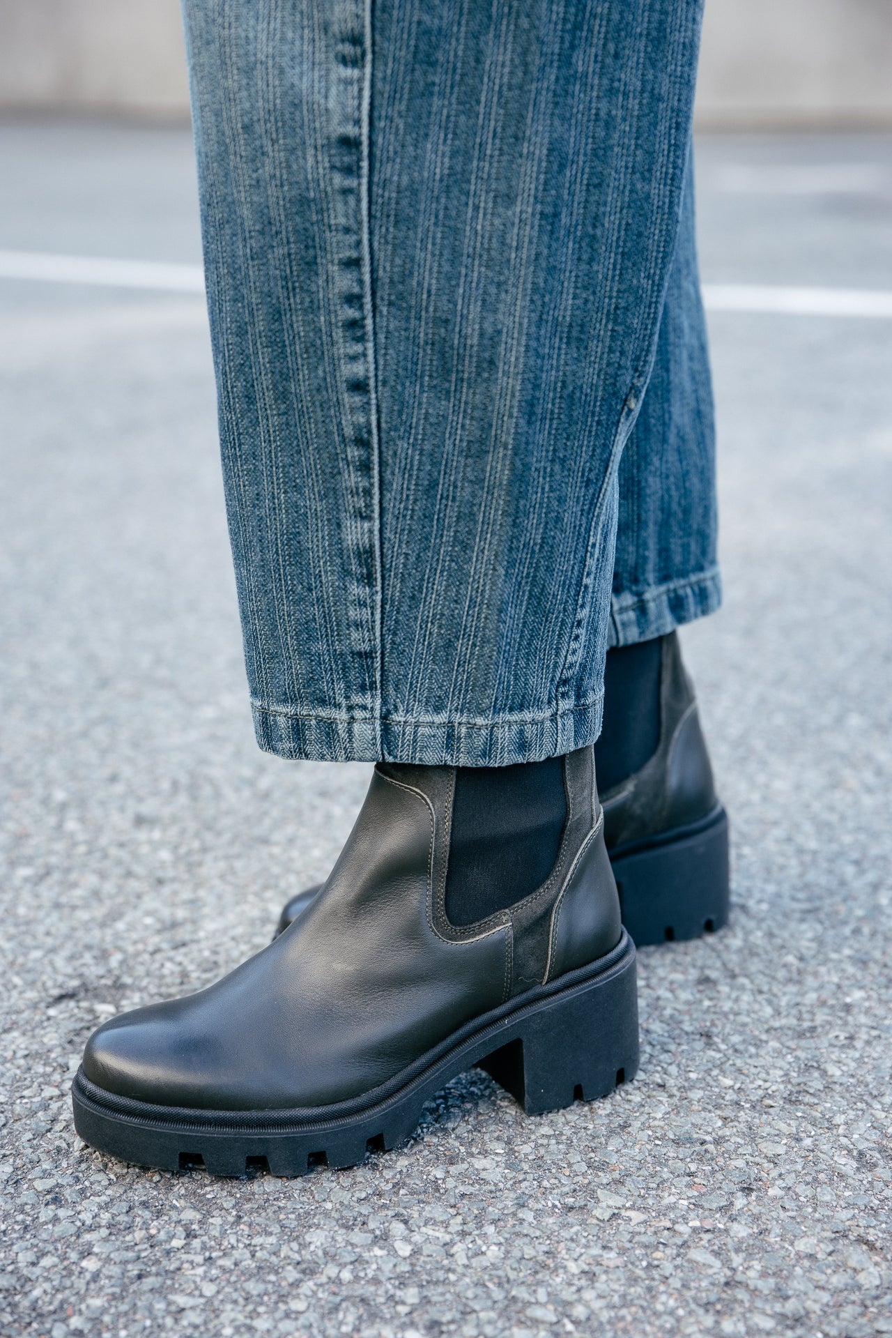 

Chelsea Boots Dames Violino Mix khaki | Freeman T. Porter