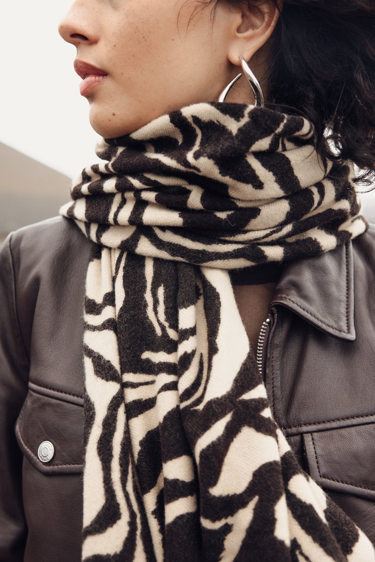 

Cachecol estampado Mulher Elonie original | Freeman T. Porter