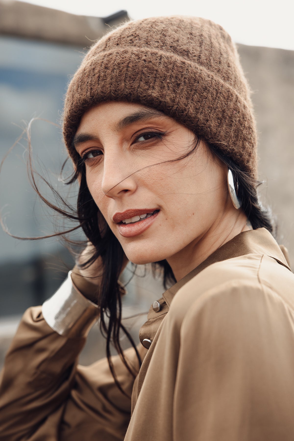   
            

Beanie mit Umschlag Damen Heddison Comfy brown | Freeman T. Porter
          