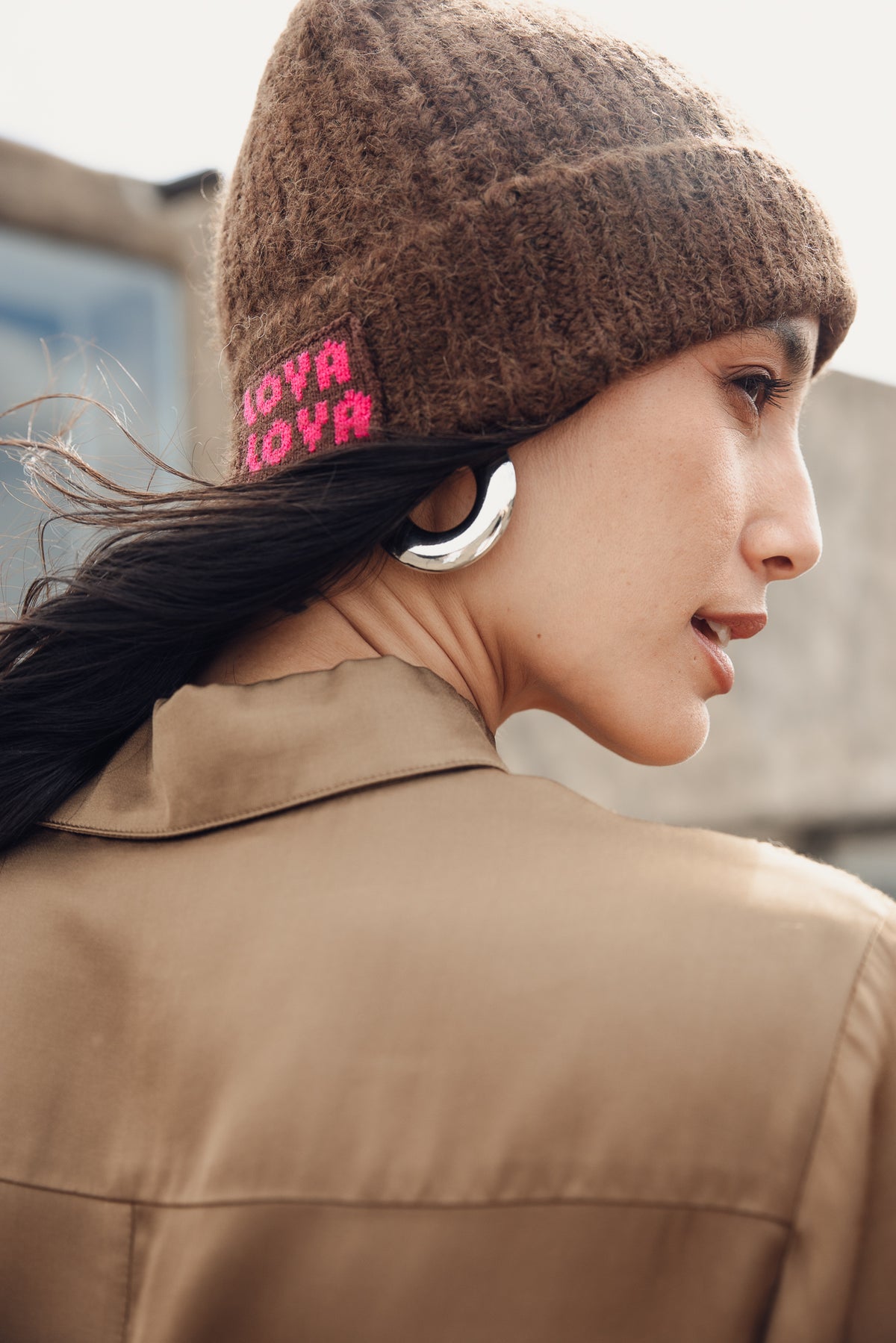 
              

Beanie mit Umschlag Damen Heddison Comfy brown | Freeman T. Porter
            