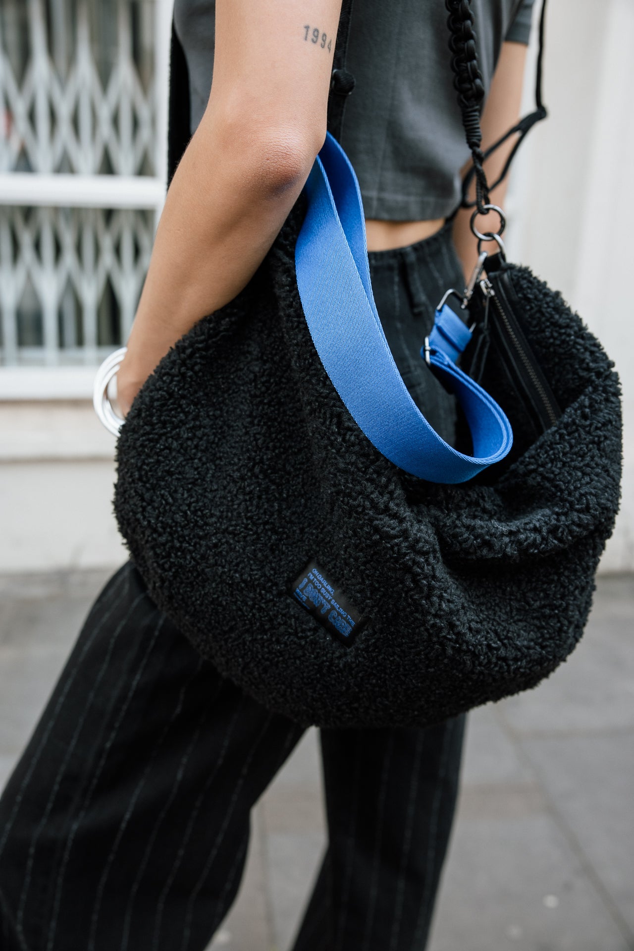 

Kunstfell-Tasche Damen Kawa Sherpa black | Freeman T. Porter