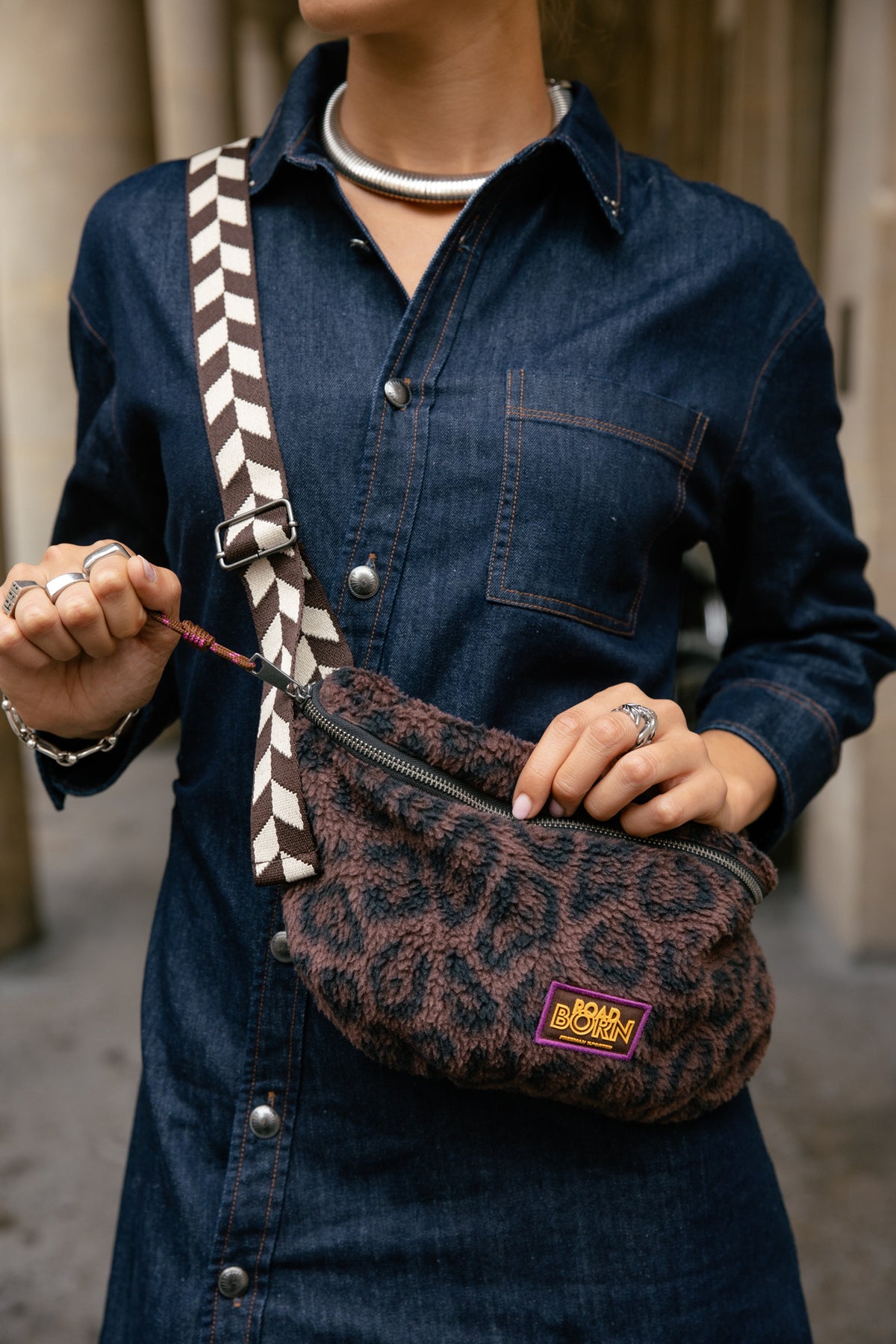   
            

Sac banane en fourrure Femme Bealita Sherpa Leo original | Freeman T. Porter
          