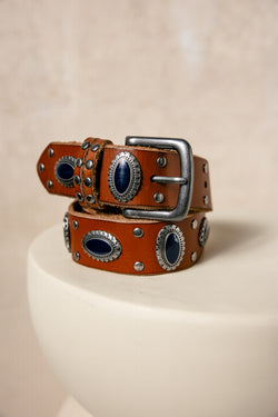 

Ceinture en cuir Femme Kimera cognac | Freeman T. Porter