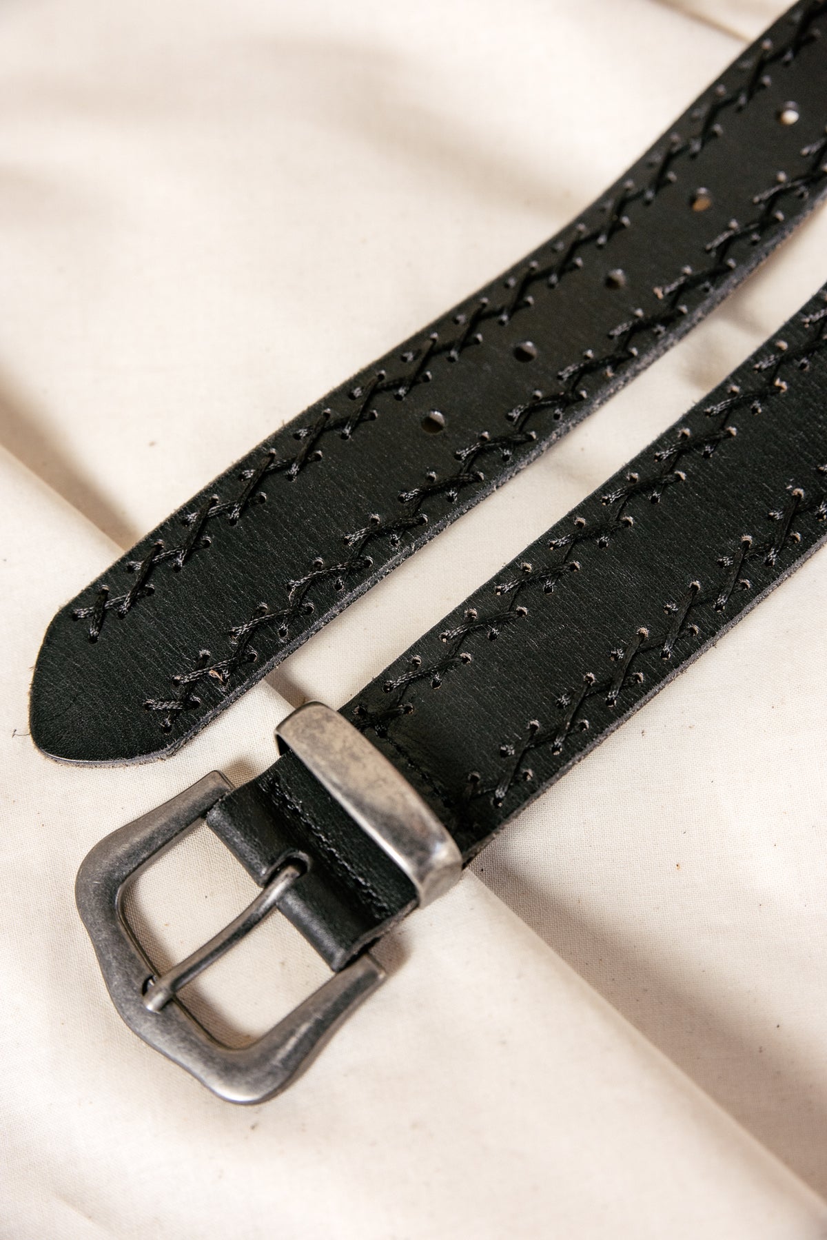 

Cinto em pele Mulher Karolis black | Freeman T. Porter