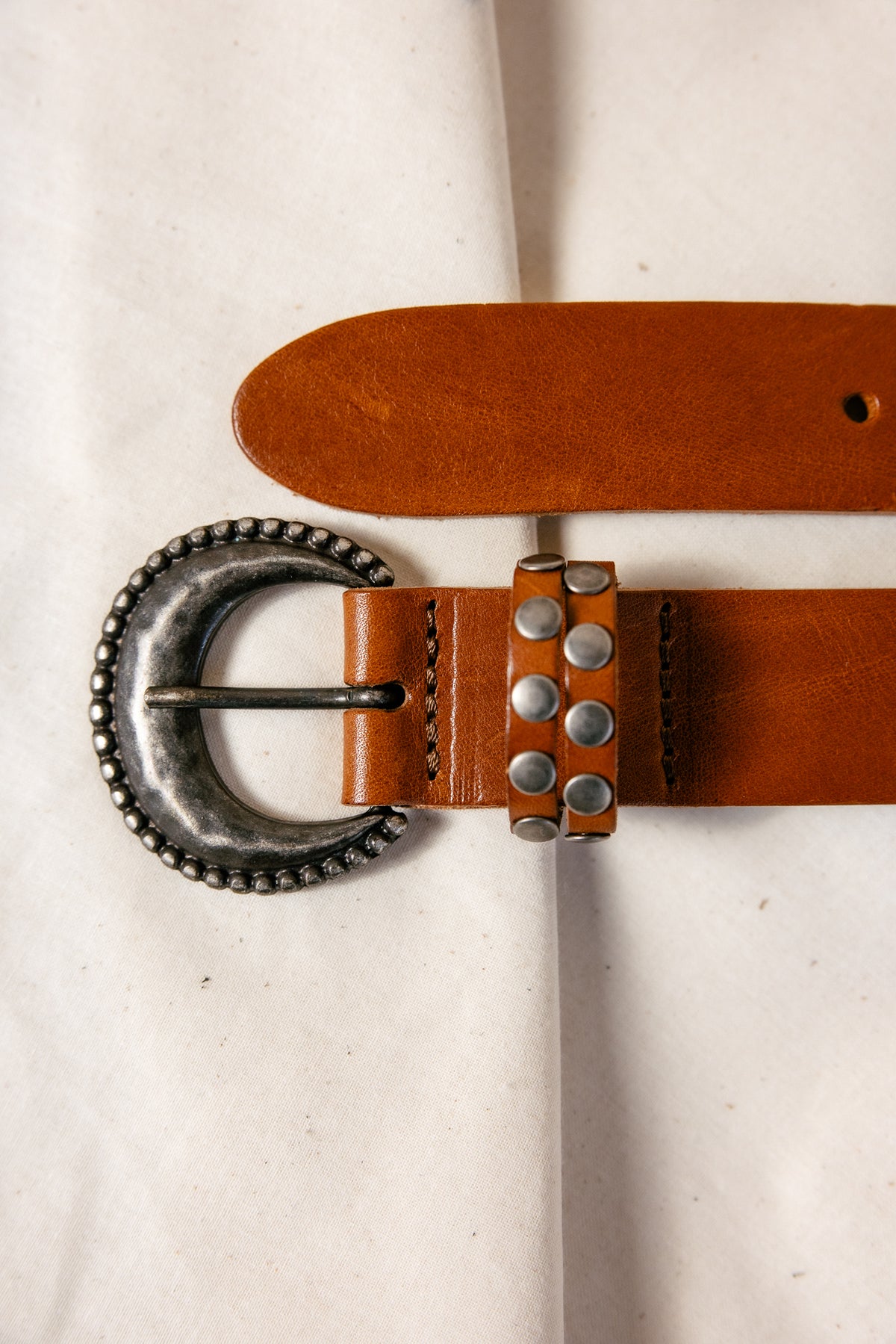 

Ceinture en cuir Femme Kirza camel | Freeman T. Porter