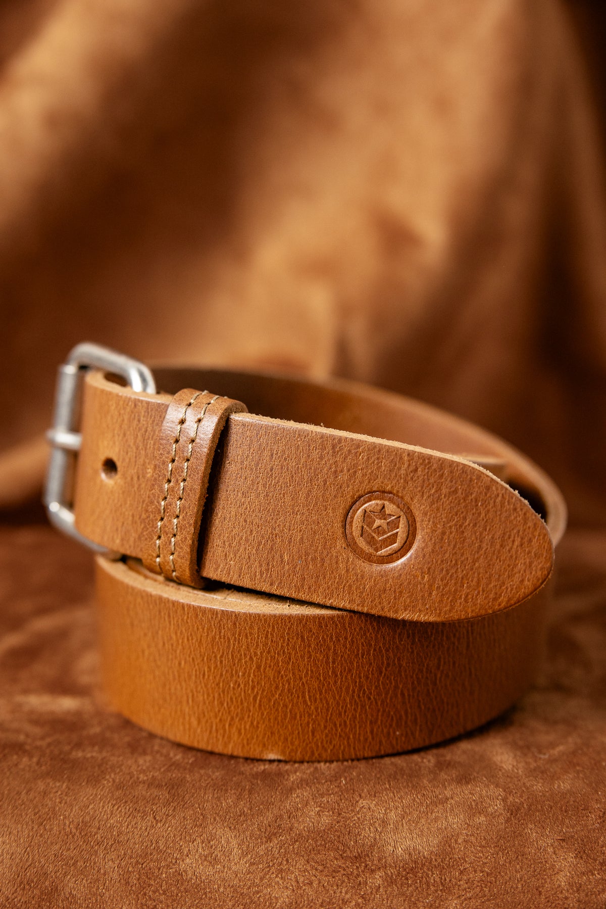 

Ceinture en cuir Homme Abacus medium brown | Freeman T. Porter