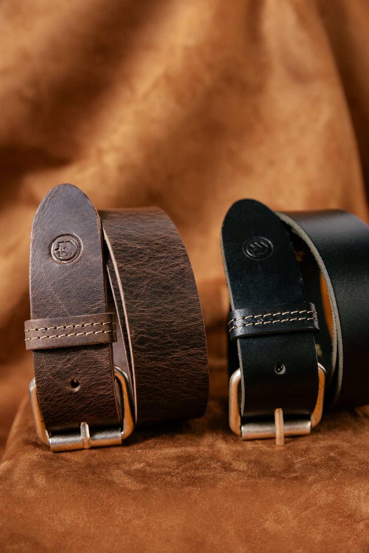 

Ledergürtel Herren Abacus dark brown | Freeman T. Porter
