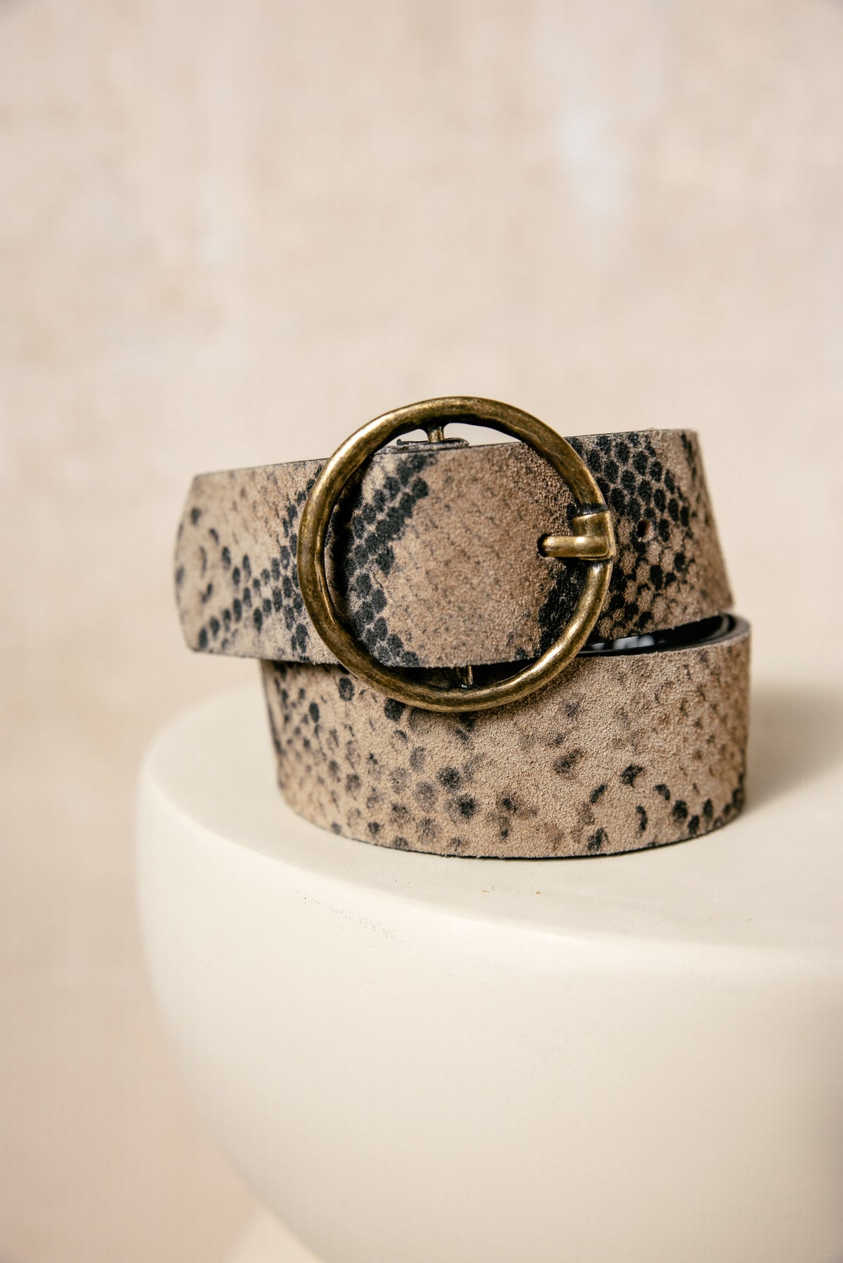   
            

Ceinture en cuir Femme Angelisa Python beige | Freeman T. Porter
          