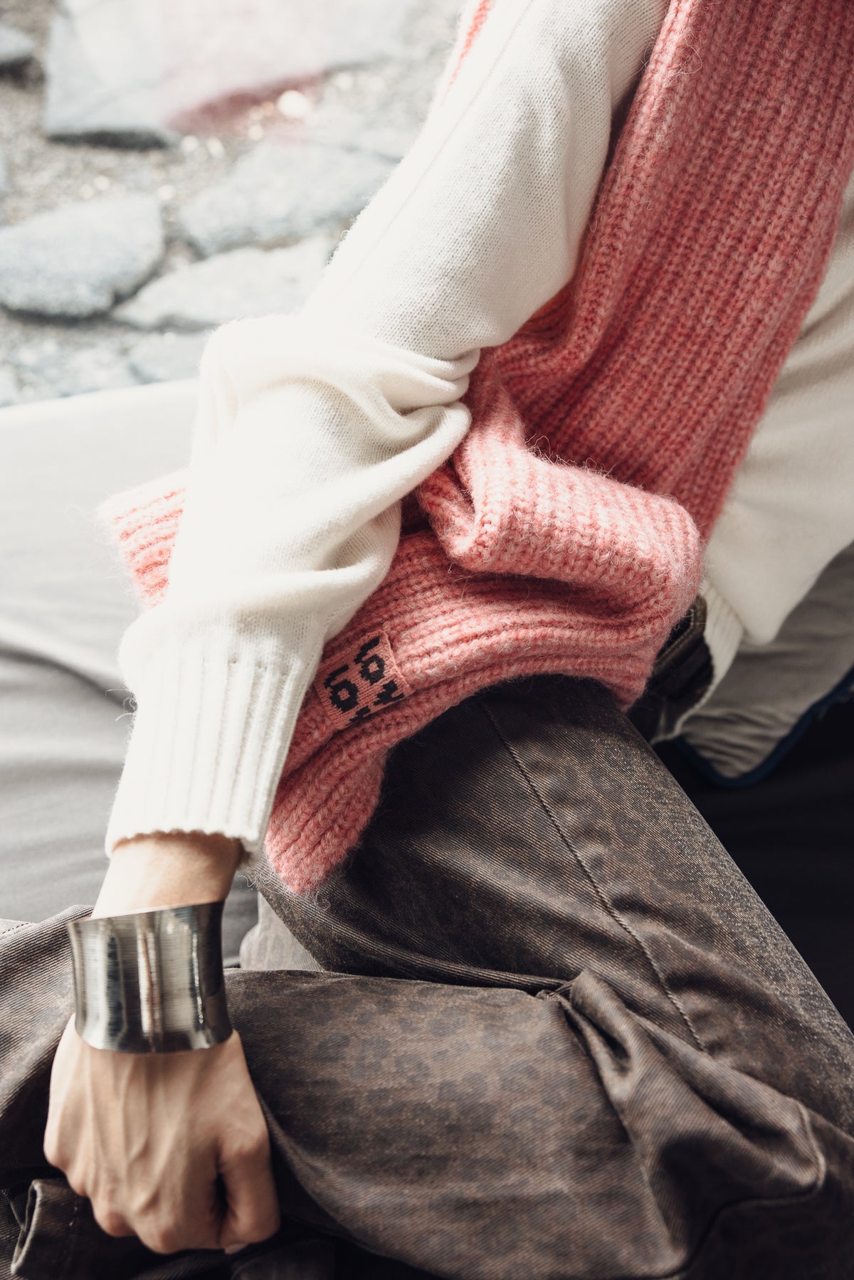 

Écharpe longue Femme Elina Comfy pink | Freeman T. Porter