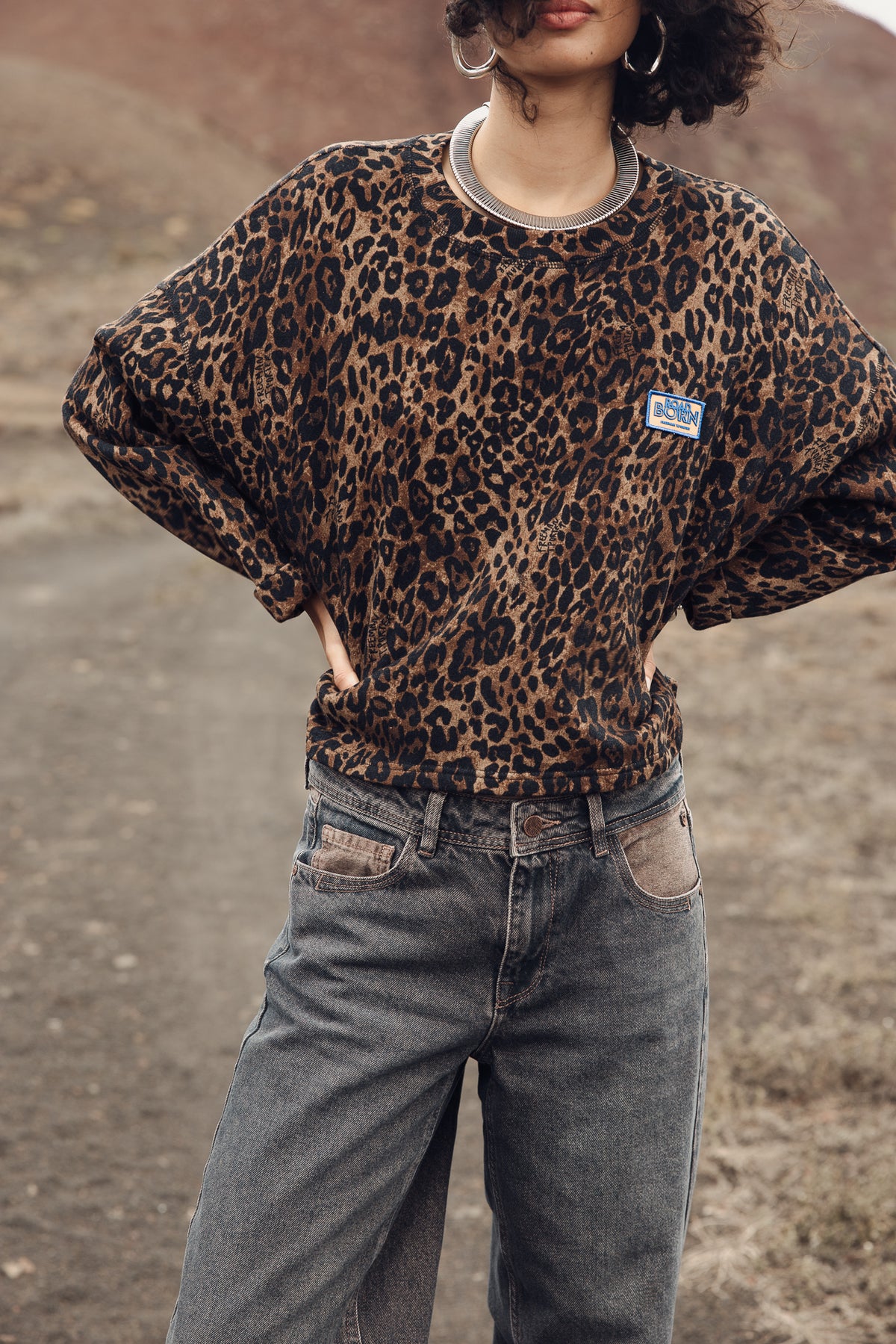 

Sweat loose  Femme Shivani Roar shaved chocolate | Freeman T. Porter