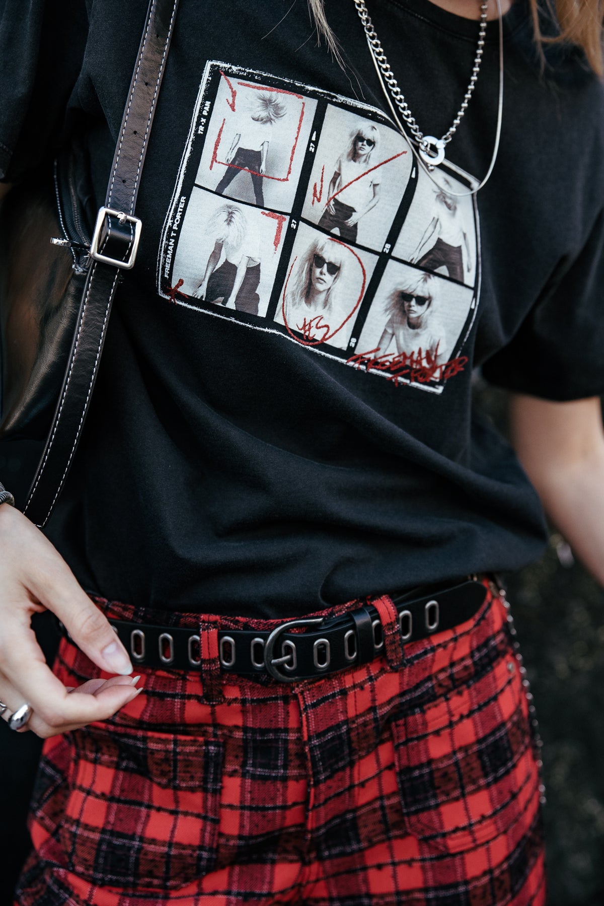 
              

Bedrucktes T-Shirt Damen Suria Photobooth black | Freeman T. Porter
            