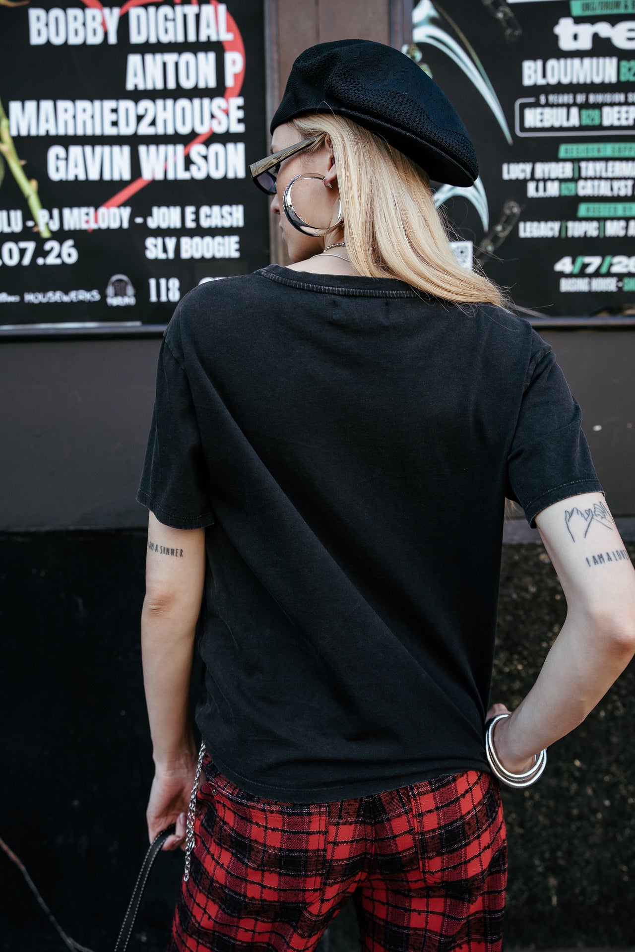 

Bedrucktes T-Shirt Damen Suria Photobooth black | Freeman T. Porter