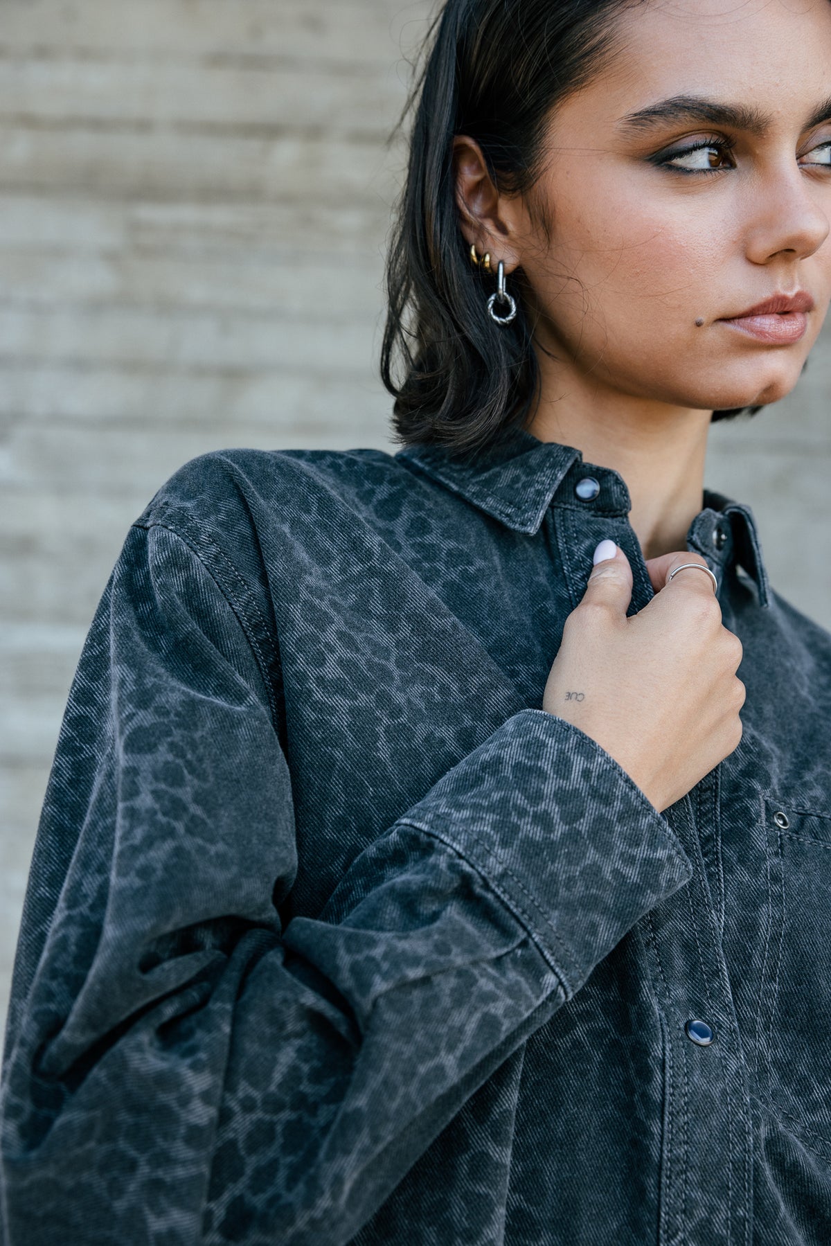 

Chemise oversize léopard Femme Chella whistle | Freeman T. Porter